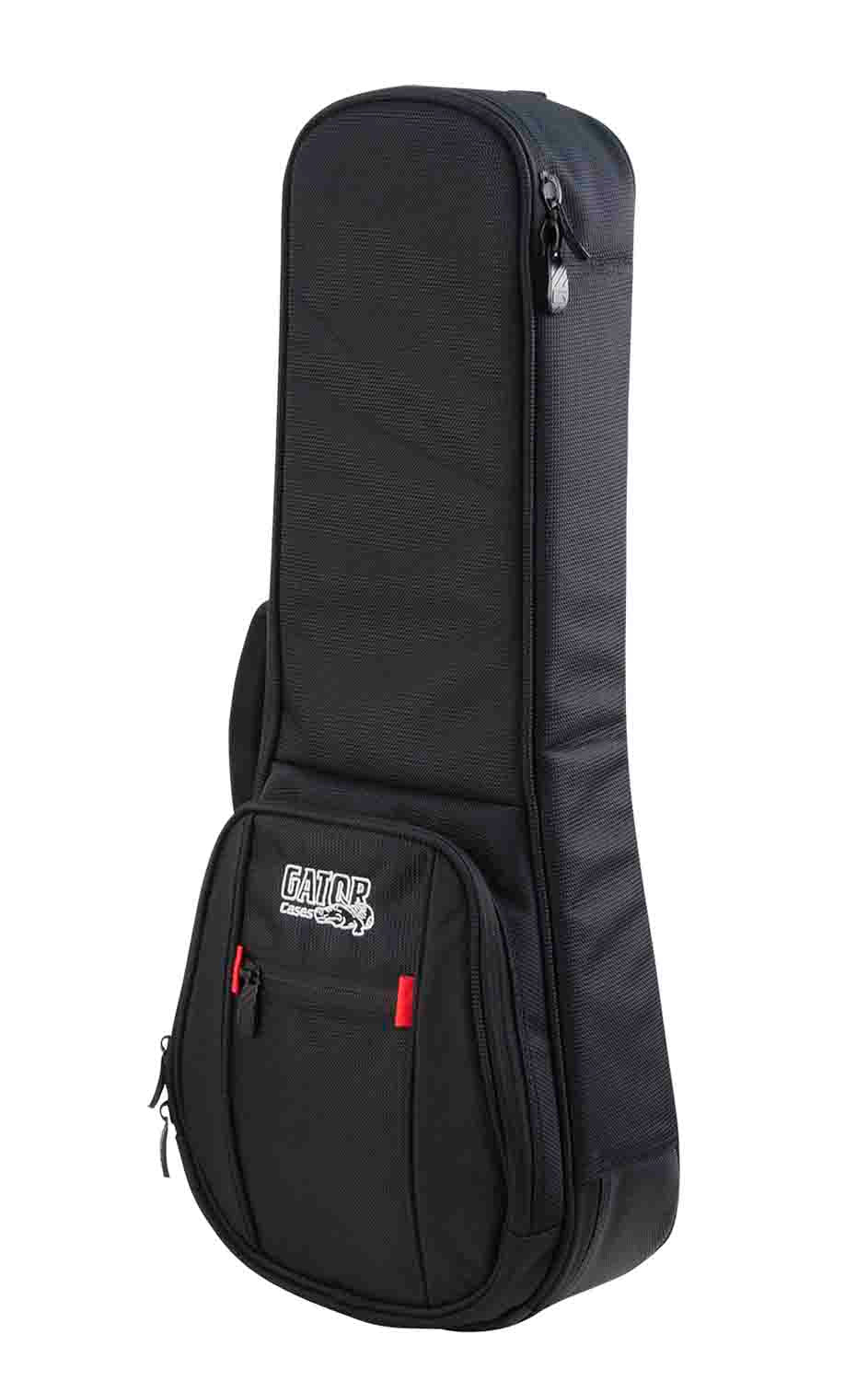 Gator Cases G-PG-UKE-CON Pro-Go Series Concert Style Ukulele Bag - Black - Hollywood DJ