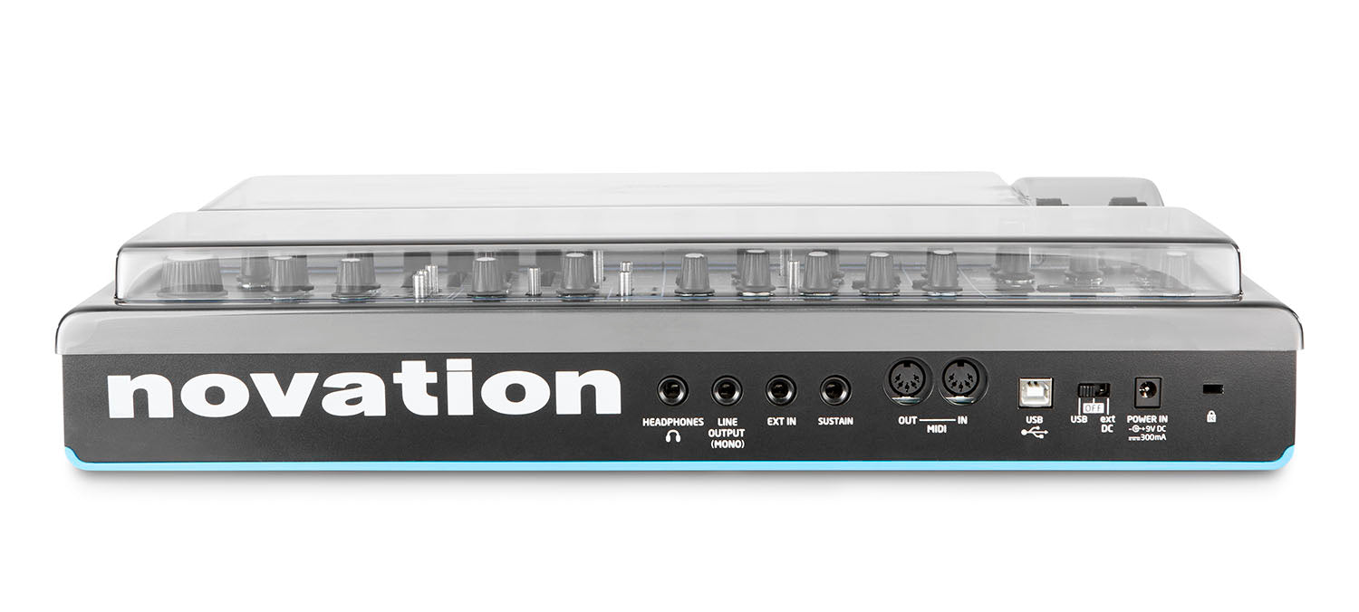 Decksaver DS-PC-BASSSTATION2, Novation Bass Station Keyboard Case - Hollywood DJ