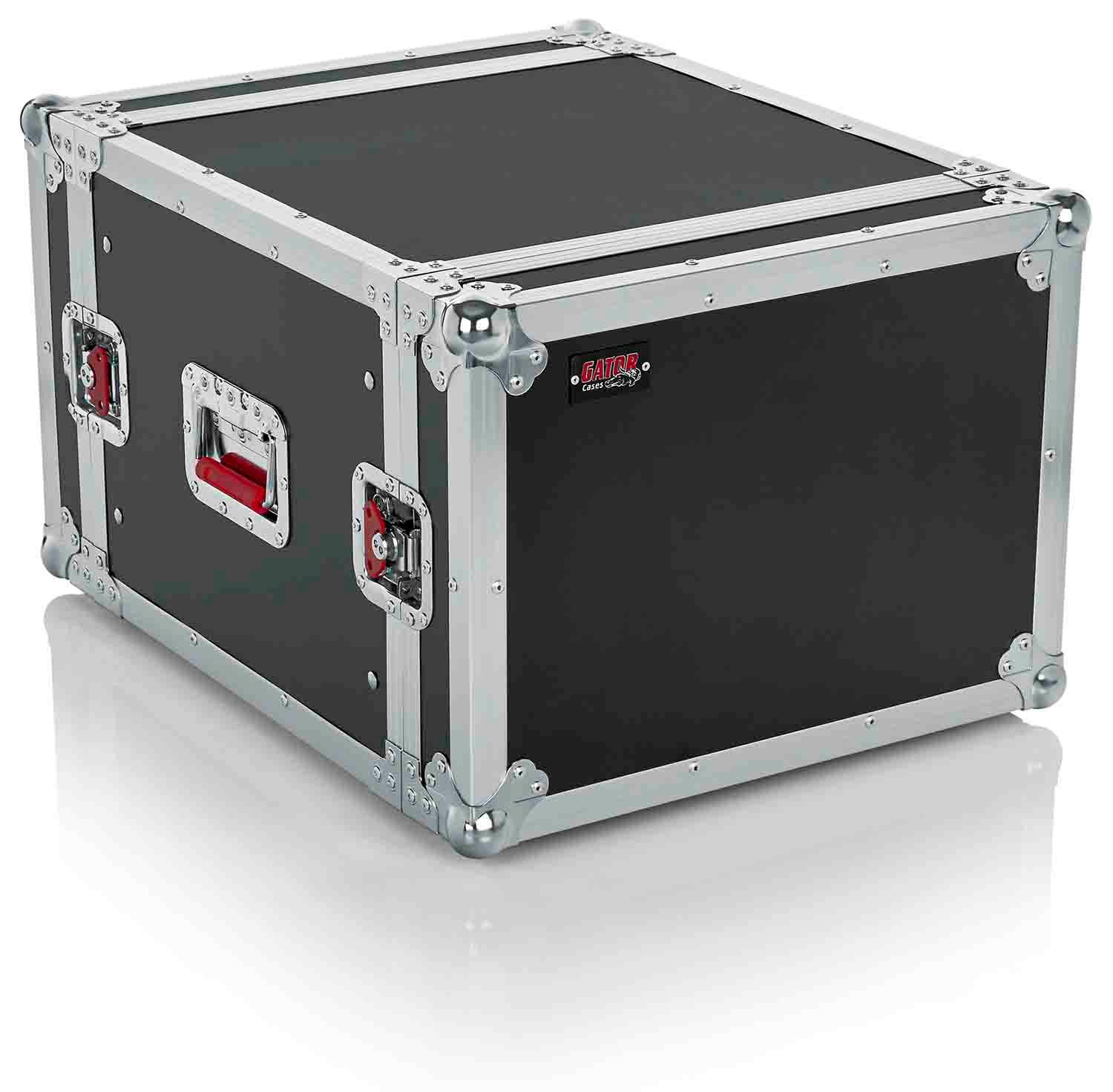 Gator Cases G-TOUR 8U, 8U Standard Road Rack Case - Hollywood DJ