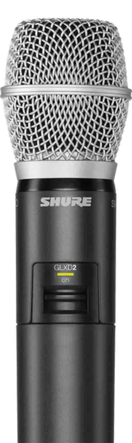 Shure GLXD2/SM86-Z2 Digital Handheld Wireless Microphone Transmitter with SM86 Capsule - Hollywood DJ