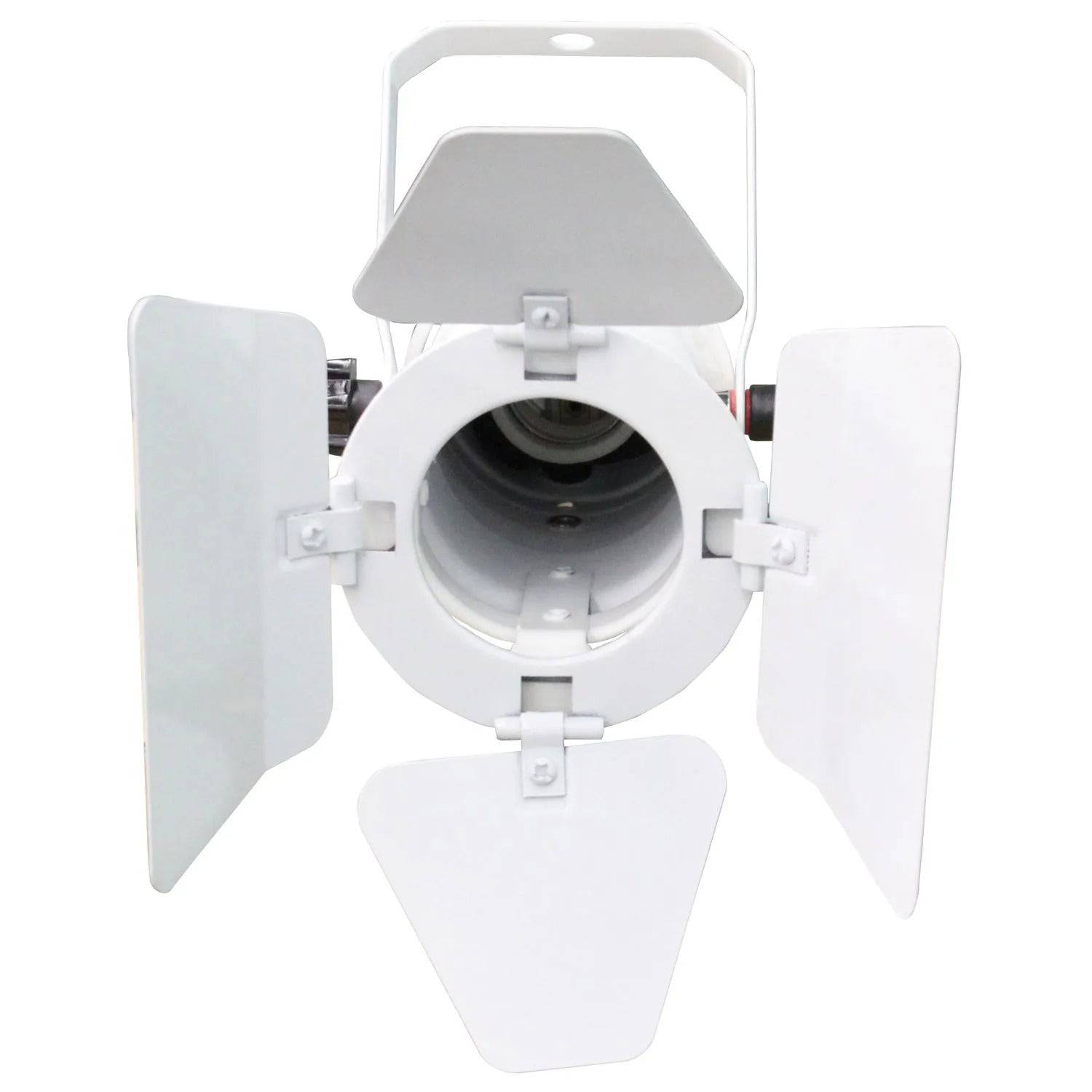 Odyssey LSPAR16BDW White Barn Door for Par 16 Light Fixtures - Hollywood DJ