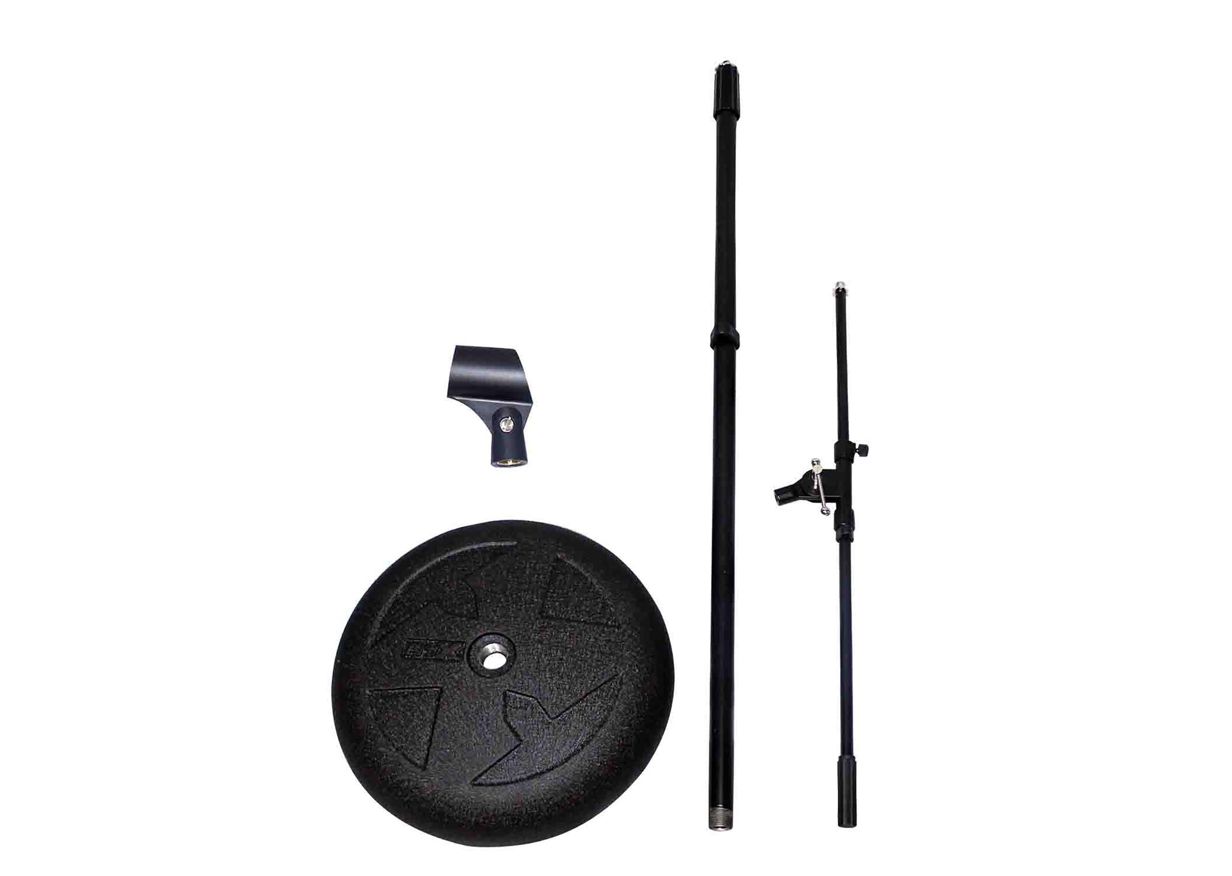 ProX T-MIC06 Round Base Microphone Stand with Boom by ProX Cases