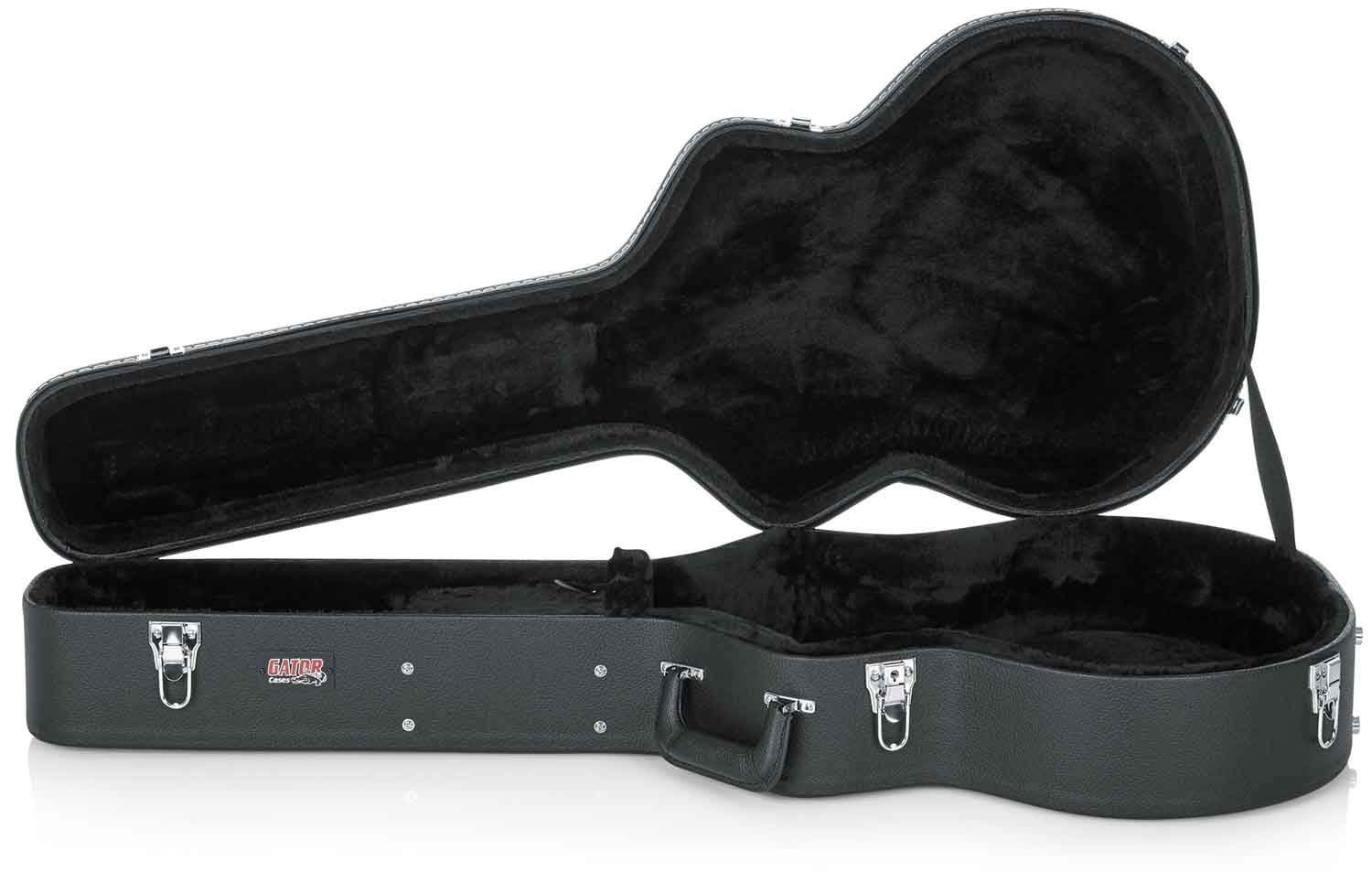 Gator Cases GW-JUMBO Deluxe Wood Case for Jumbo Acoustic Guitars - Hollywood DJ