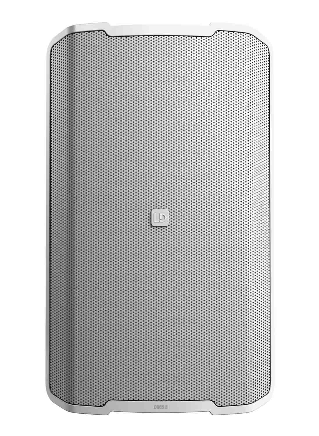 LD Systems DQOR 8 W, 8" Two-Way Passive In/Out Door Installation Loudspeaker 8 Ohm - White by LD Systems