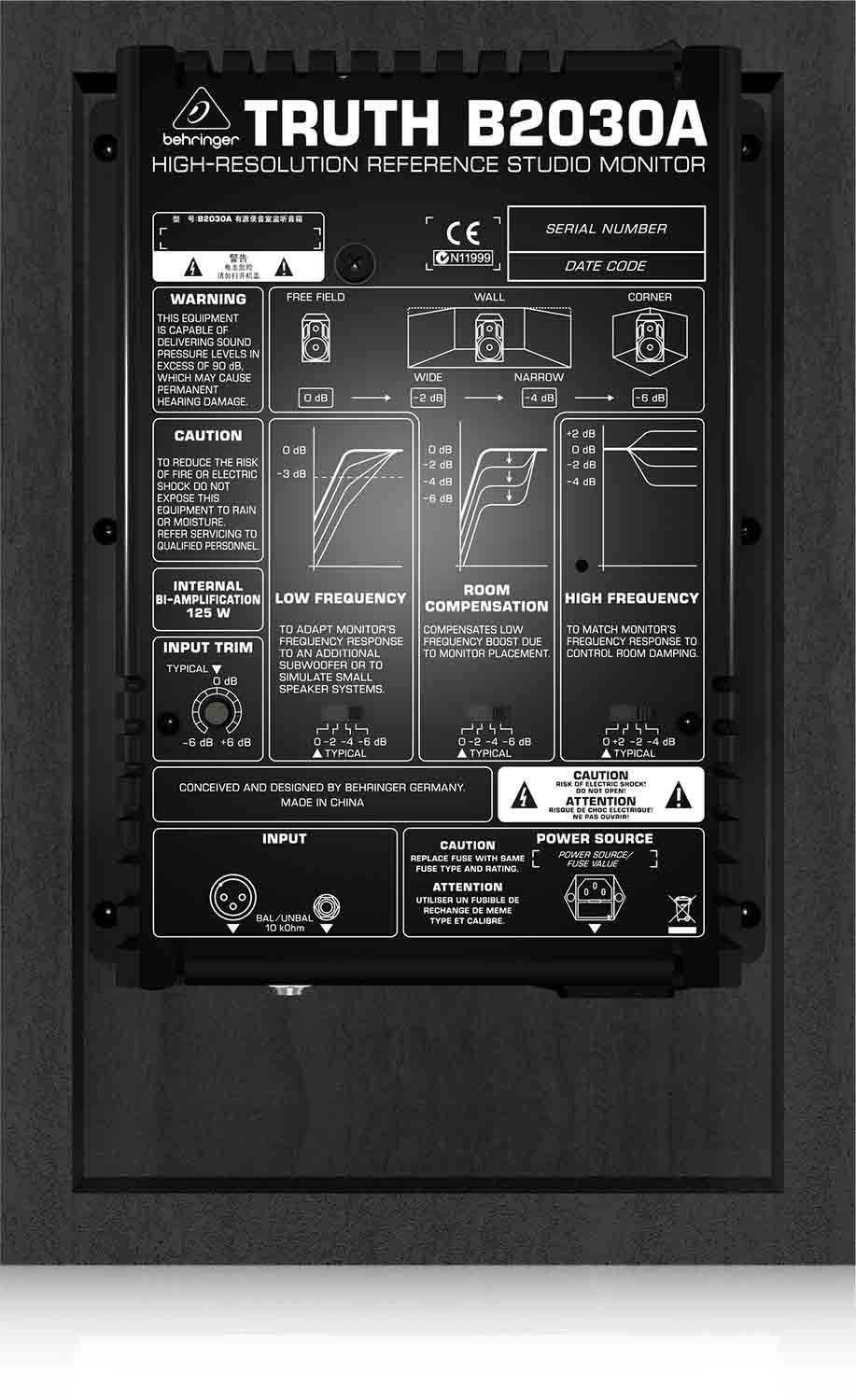 Behringer B2030A High-Resolution Studio Monitor - Hollywood DJ