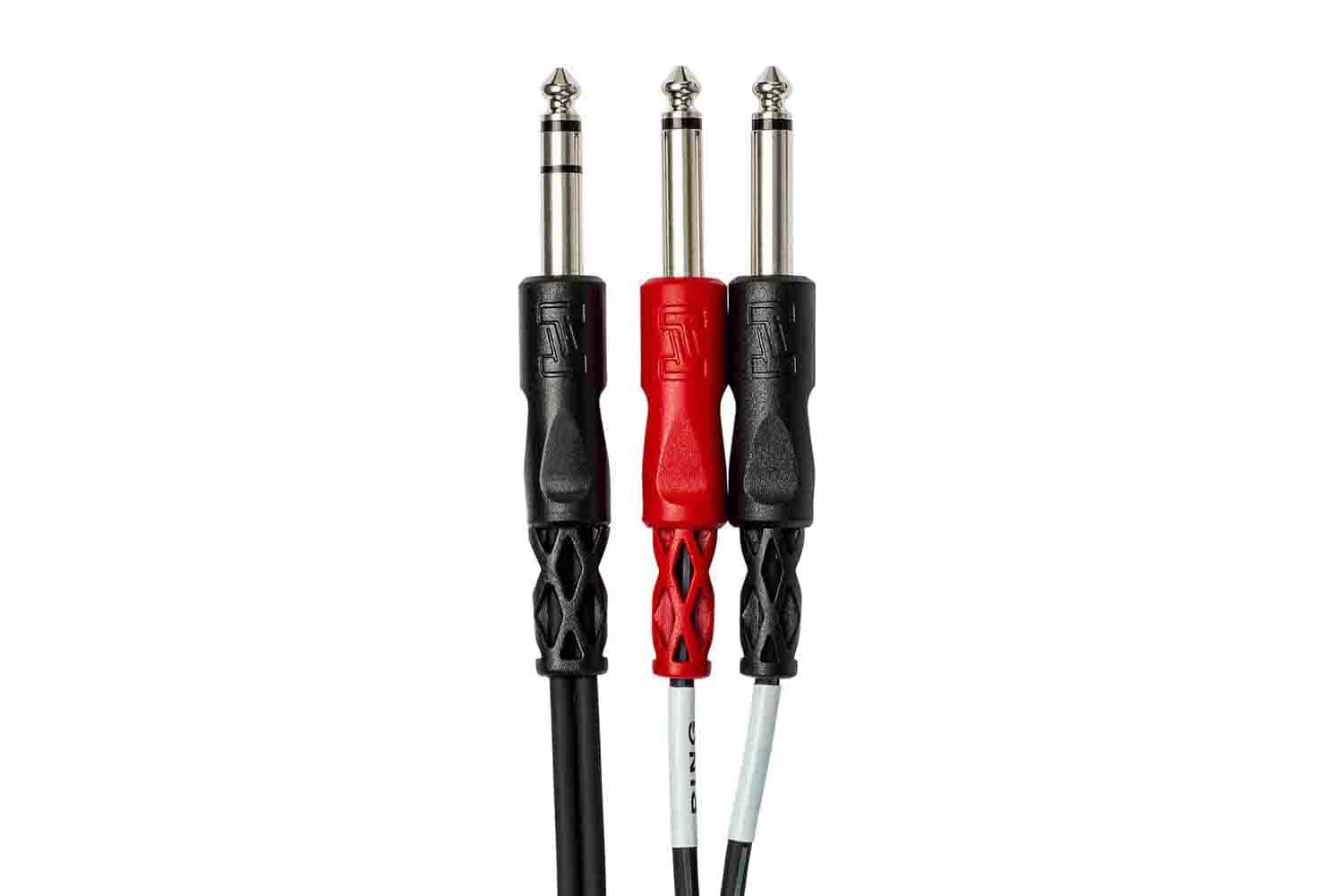 Hosa STP-202 Insert Cable1/4 in TRS to Dual 1/4 in TS – 2 Meter - Hollywood DJ