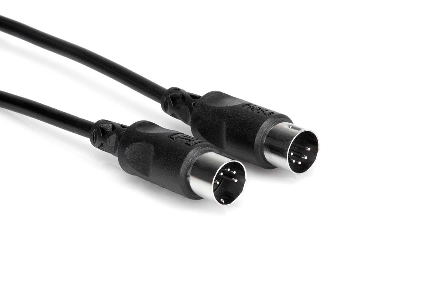 Hosa MID-315BK MIDI Cable 5-pin DIN to Same - 15 Feet - Hollywood DJ