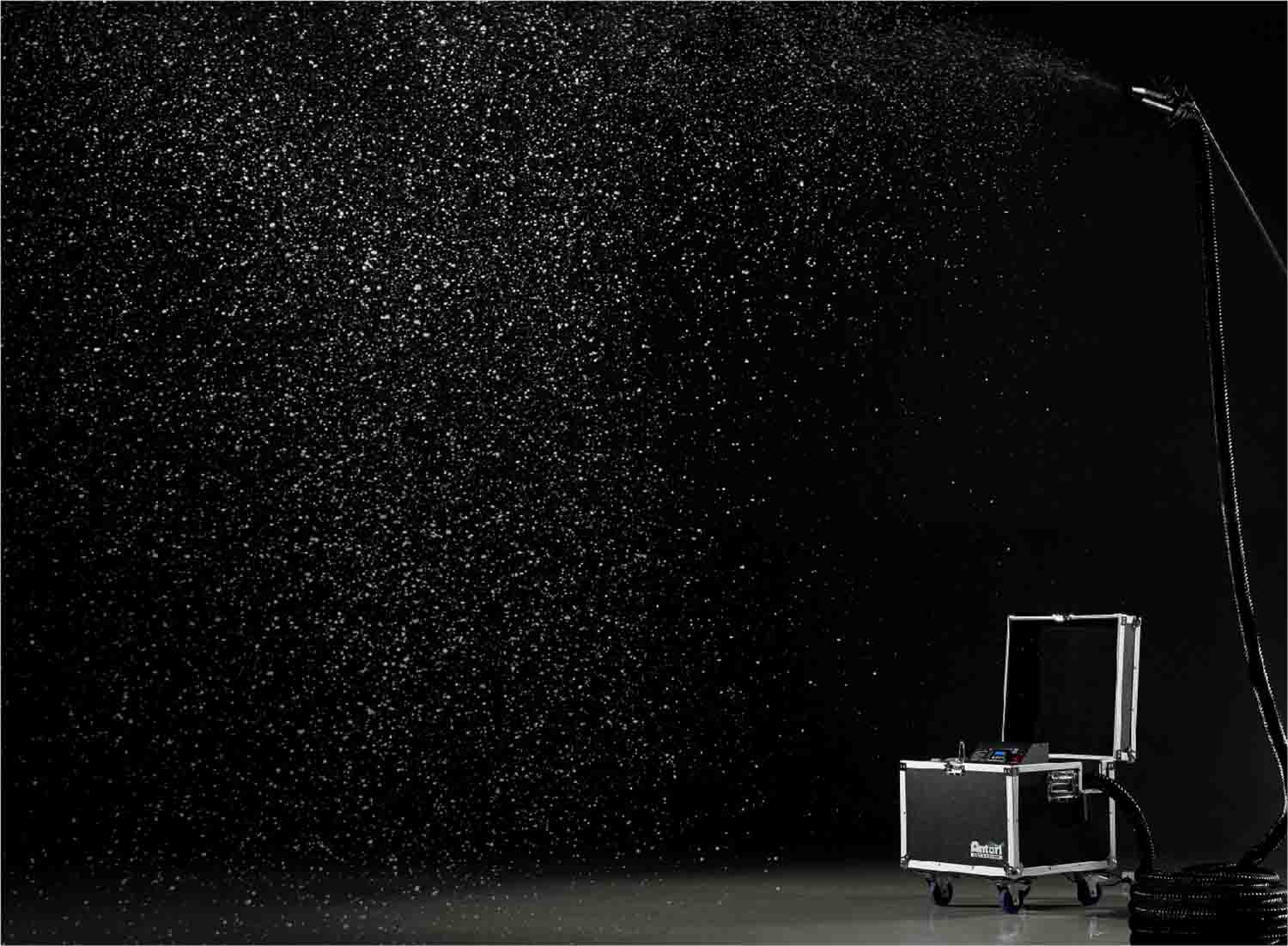 Antari S-500DXL Silent Snow Machine with DMX Receiver and XLR Road Case - Hollywood DJ