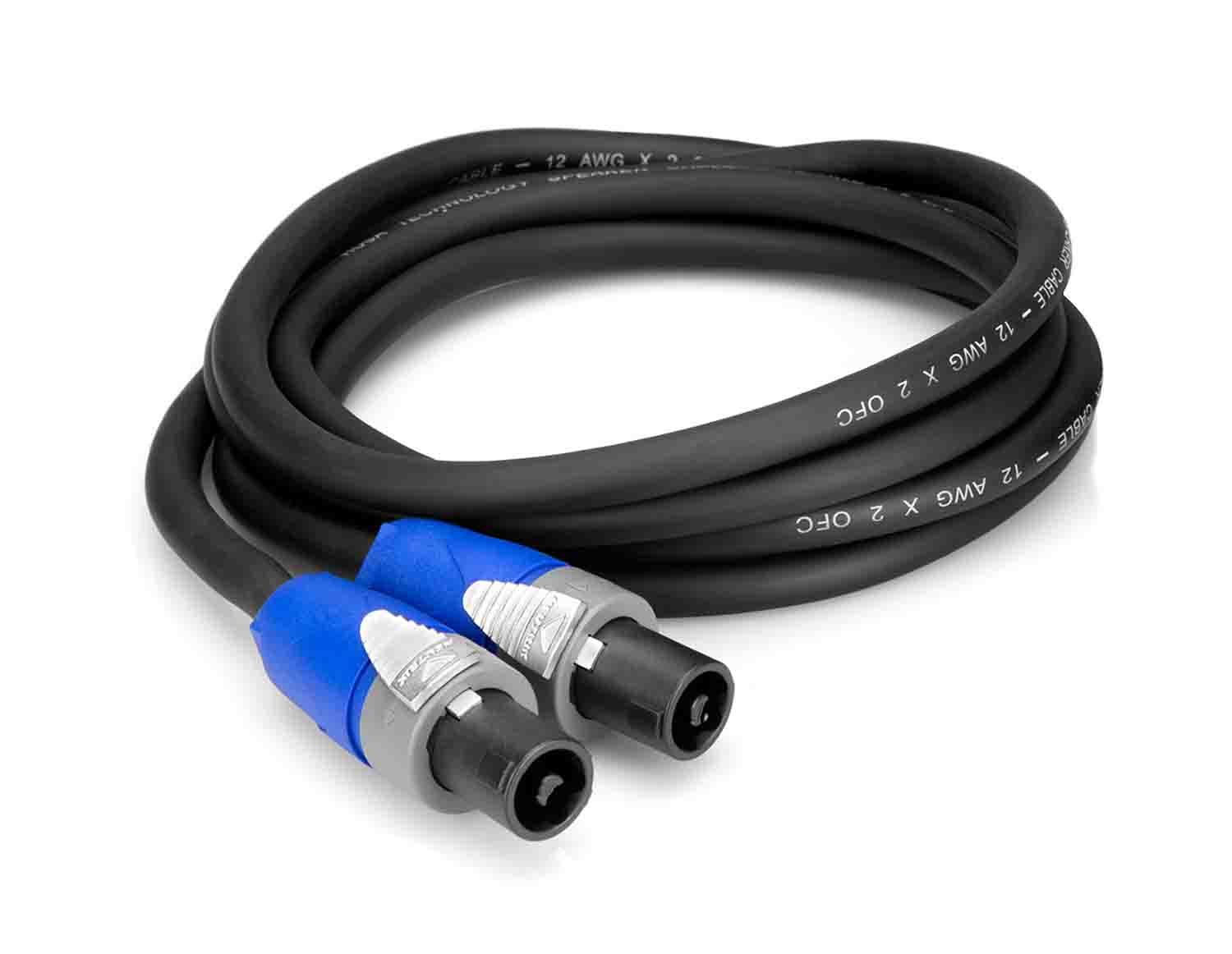 Hosa SKT-215, Neutrik speakON to speakON Edge Speaker Cable - 15 Feet - Hollywood DJ