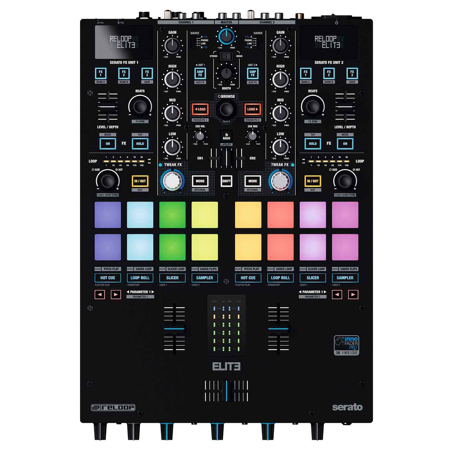 Reloop ELITE High Performance DVS Mixer For Serato Reloop