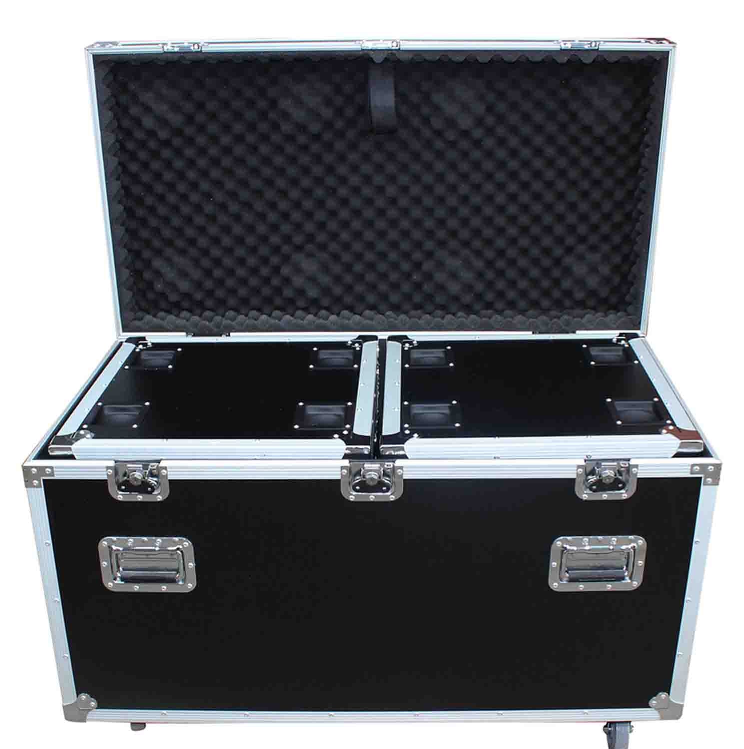 ProX XS-UTL3PKG Utility Storage ATA Style Road Cases 1 Large and 2 Half Size - 3 Case Package - Hollywood DJ
