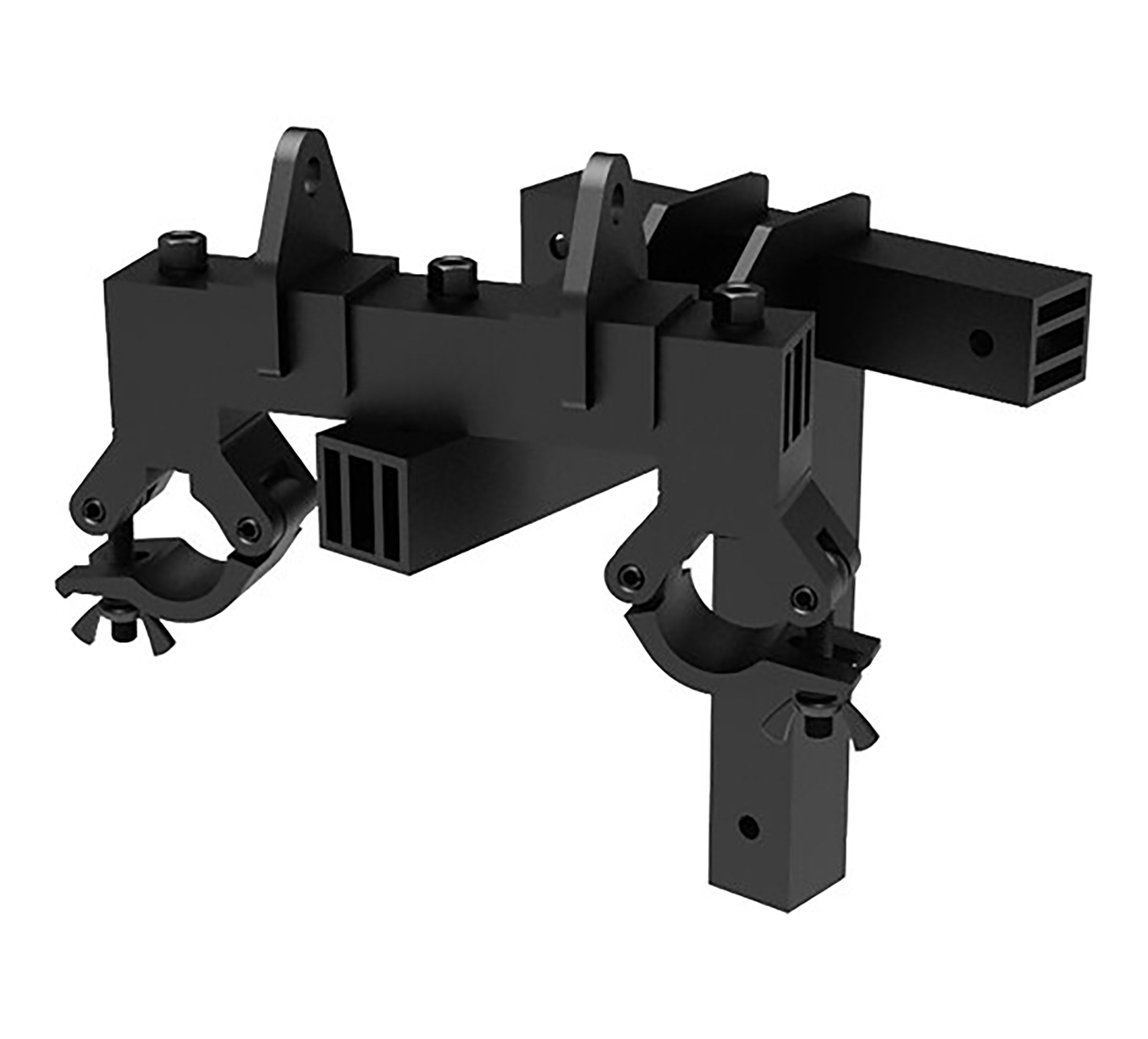 Global Truss DT34-VA-WMT-BLK, Black Variable Angle Truss Wall Mount - Hollywood DJ