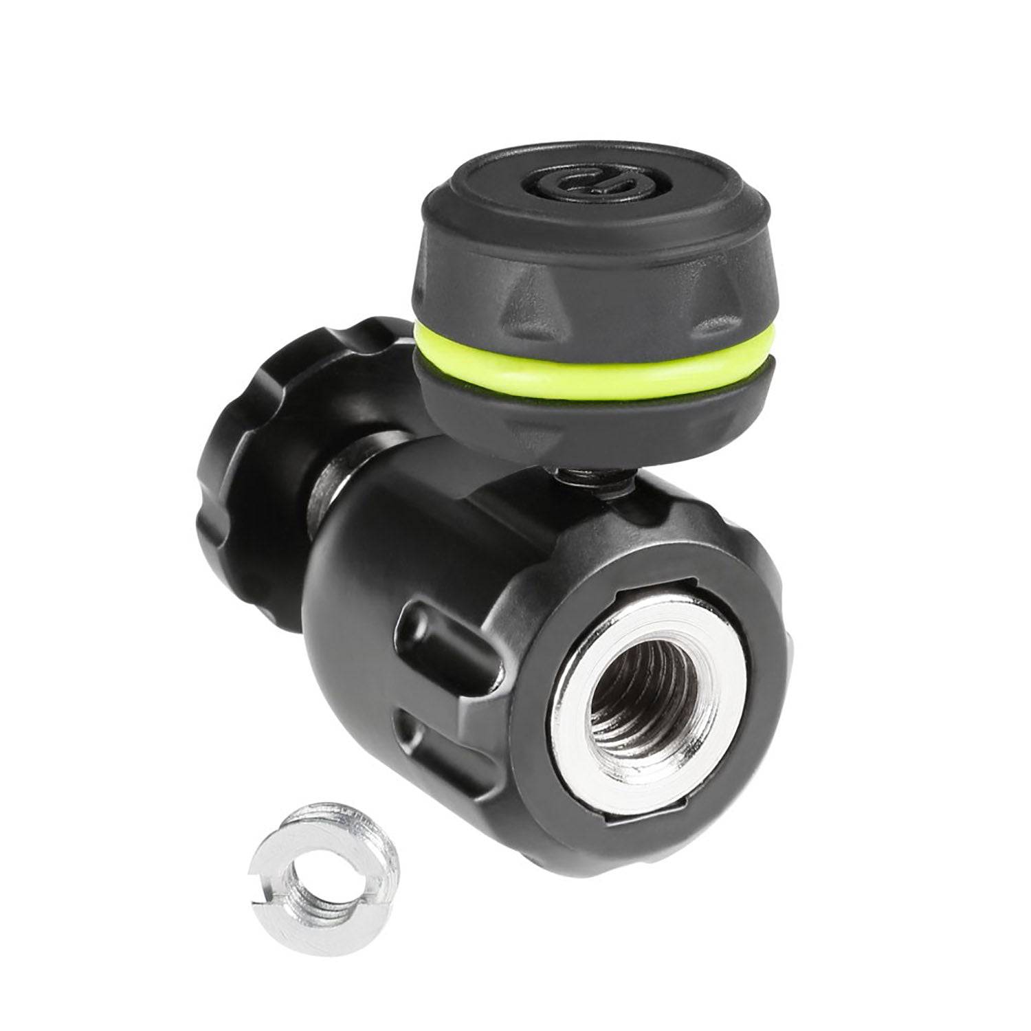 Gravity GMSQT1B Quick Tilt Ball Joint Microphone Adapter - Hollywood DJ