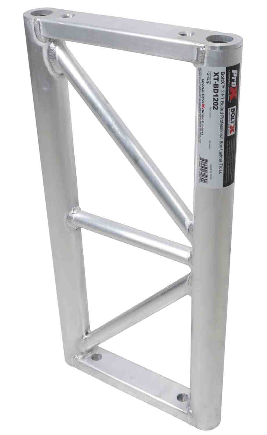 ProX XT-BTD1202 (2 Ft.) Bolted 12 Inch Ladder Truss - 3mm - Hollywood DJ
