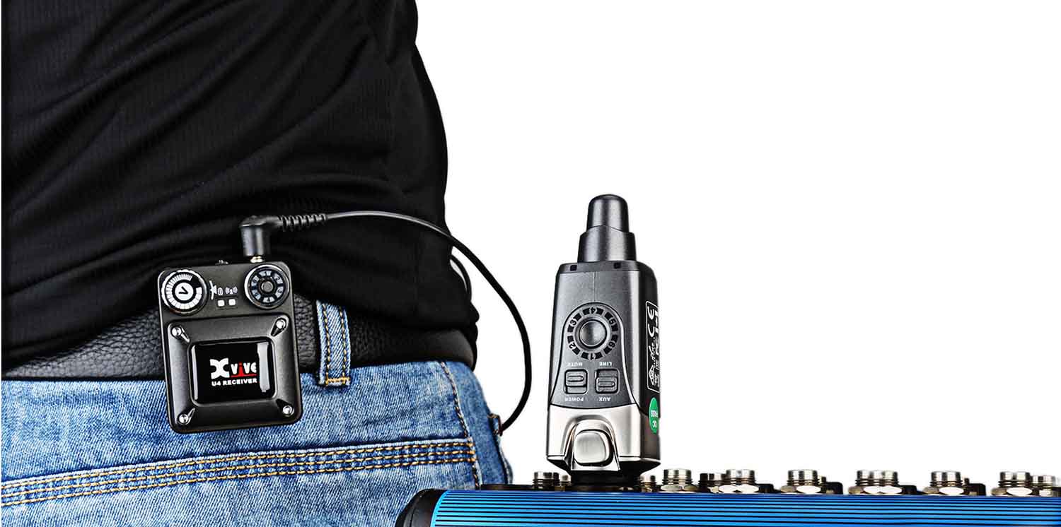 Xvive Audio U4 In-Ear Audio Monitor Wireless System - Hollywood DJ