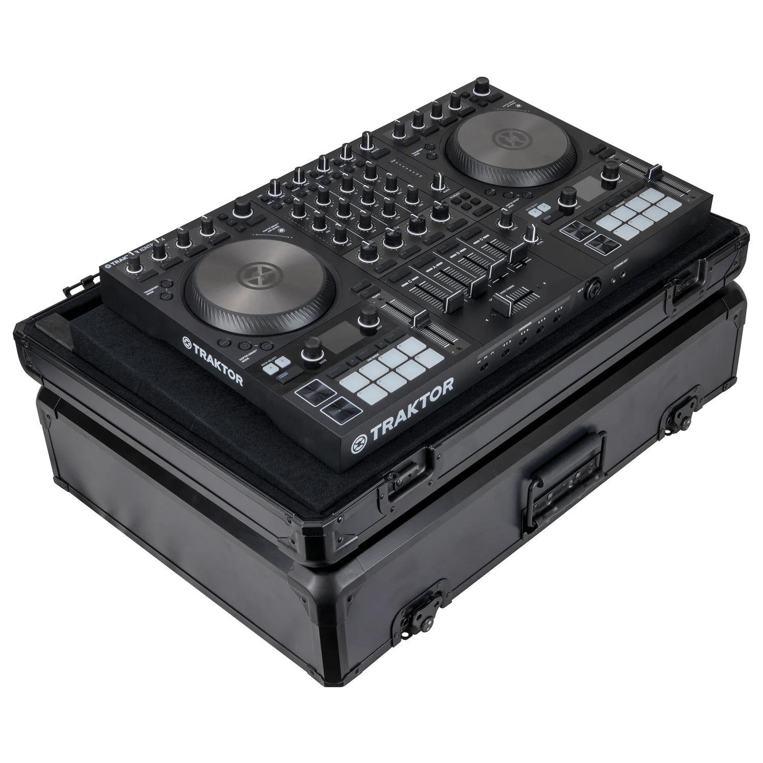 Odyssey KDJC3BL Black KROM Carrying Case for Universal Medium Size DJ Controllers - Hollywood DJ