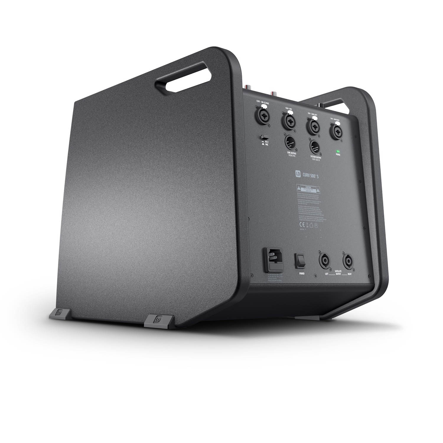 LD Systems CURV500AVS Portable Array System AV Set Including Speaker Cables - Hollywood DJ