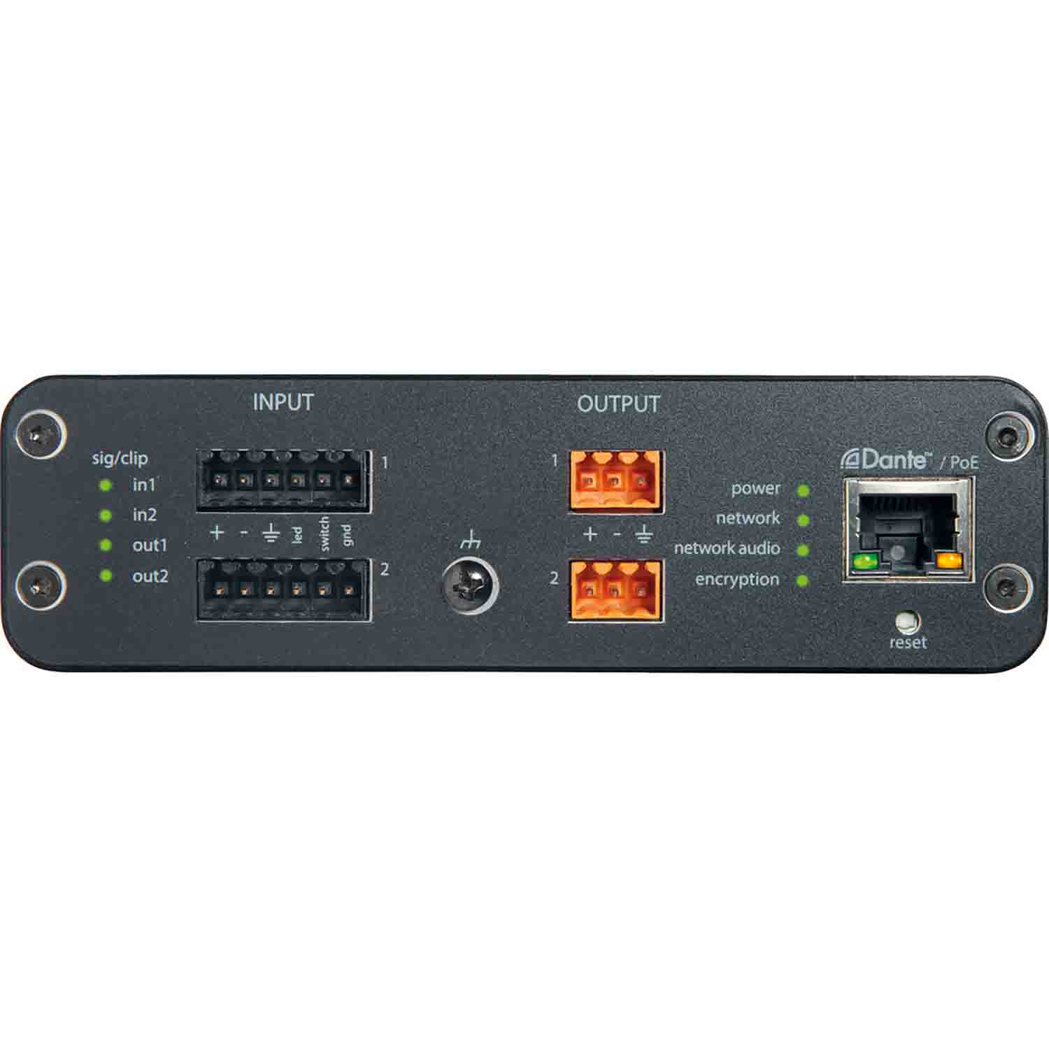 Shure ANI22-BLOCK Audio Network Interface - Block Connectors - Hollywood DJ