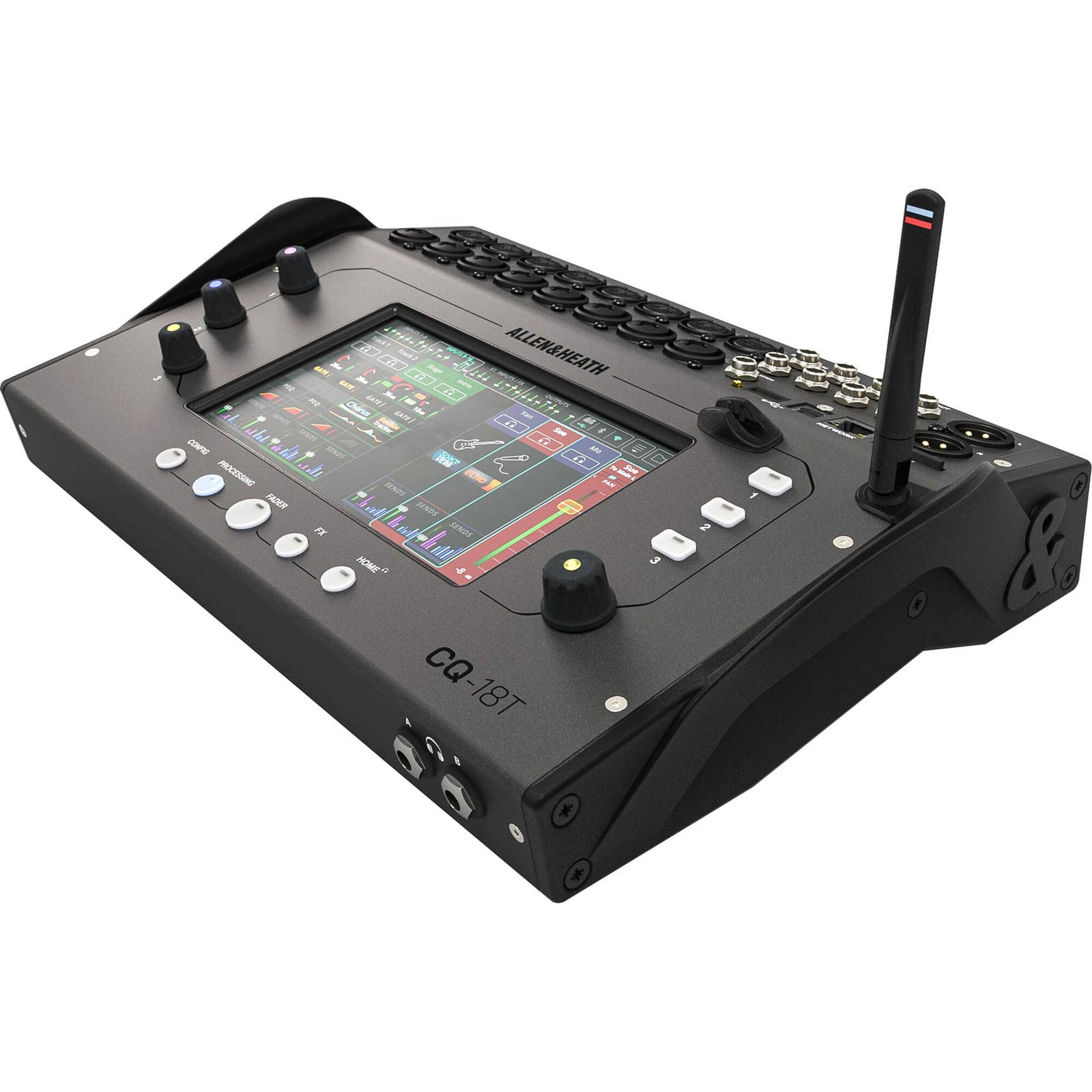 Allen & Heath CQ-18T Ultra-Compact 18in / 8out Digital Mixer with Wi-Fi - Hollywood DJ