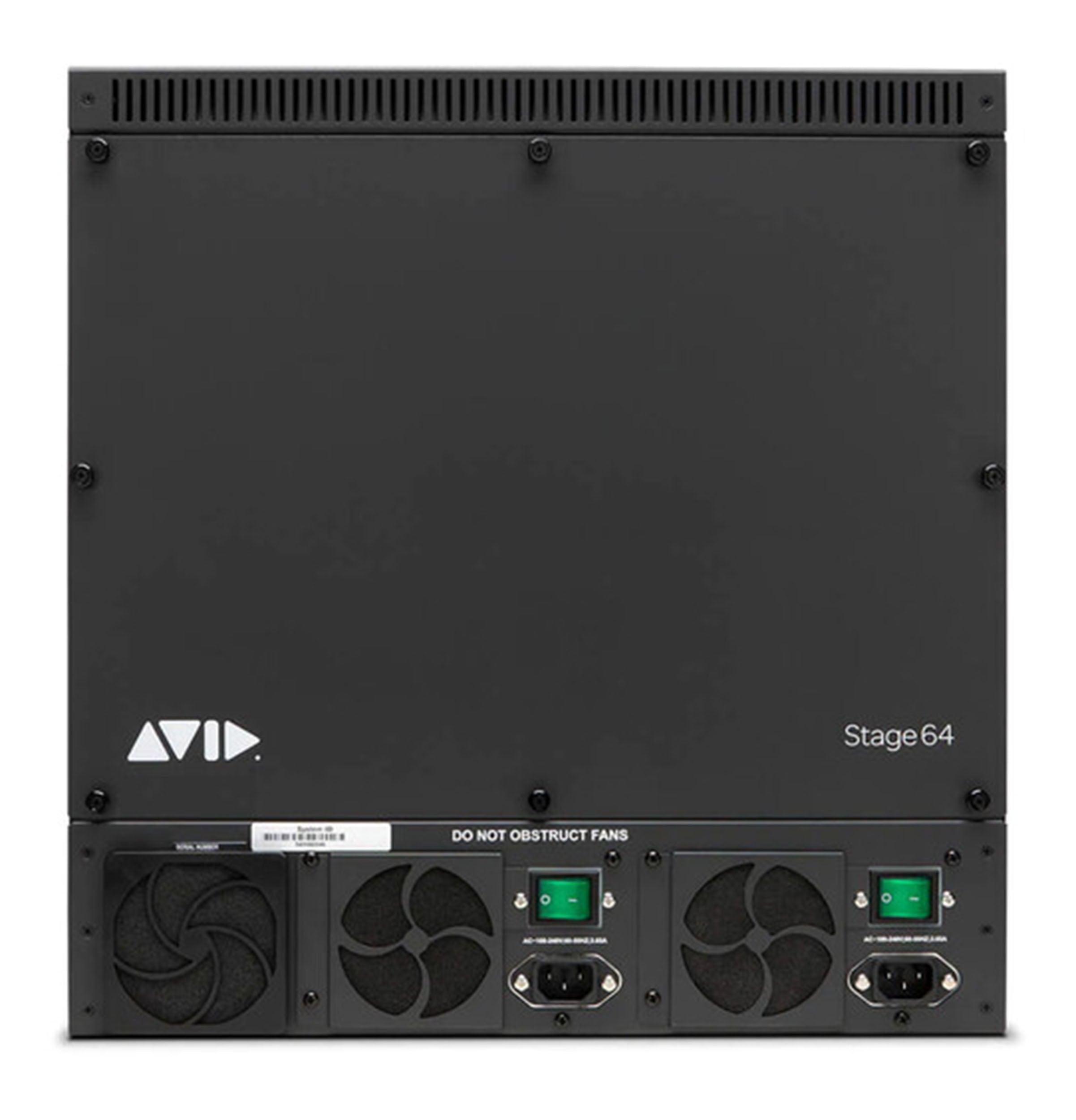 Avid Venue Stage 64 Stage Rack (48x8), with 3 Year Advantage Elite - Live Support Avid