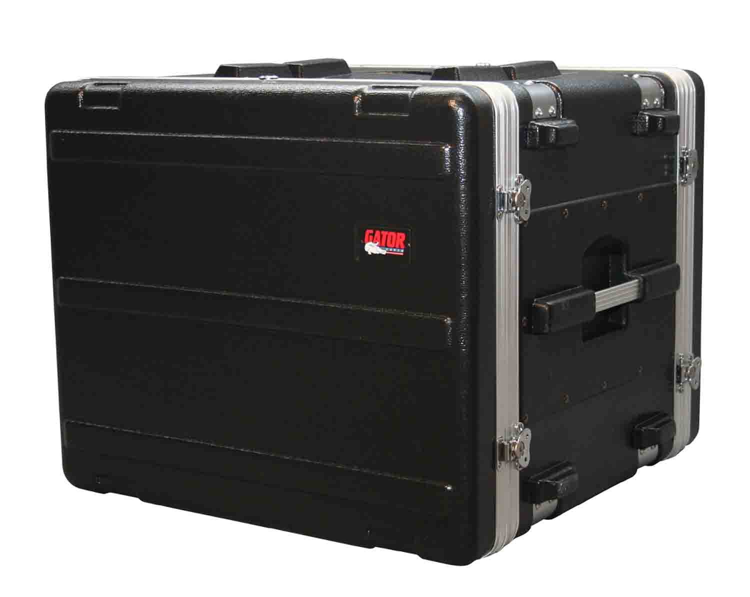 Gator Cases G-SHOCK-8L, 8U Shock Rack with Rubber Shock Suspension - Hollywood DJ