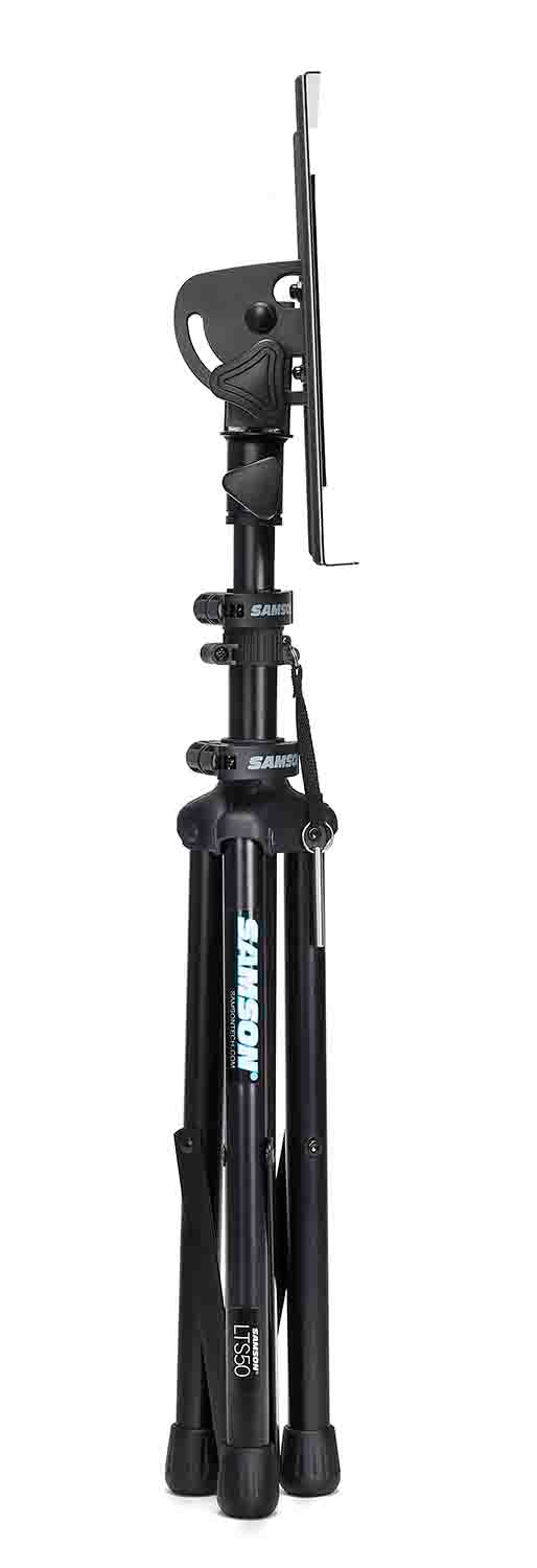 Samson LTS50 Laptop Stand with Grip Surface Steel - Hollywood DJ