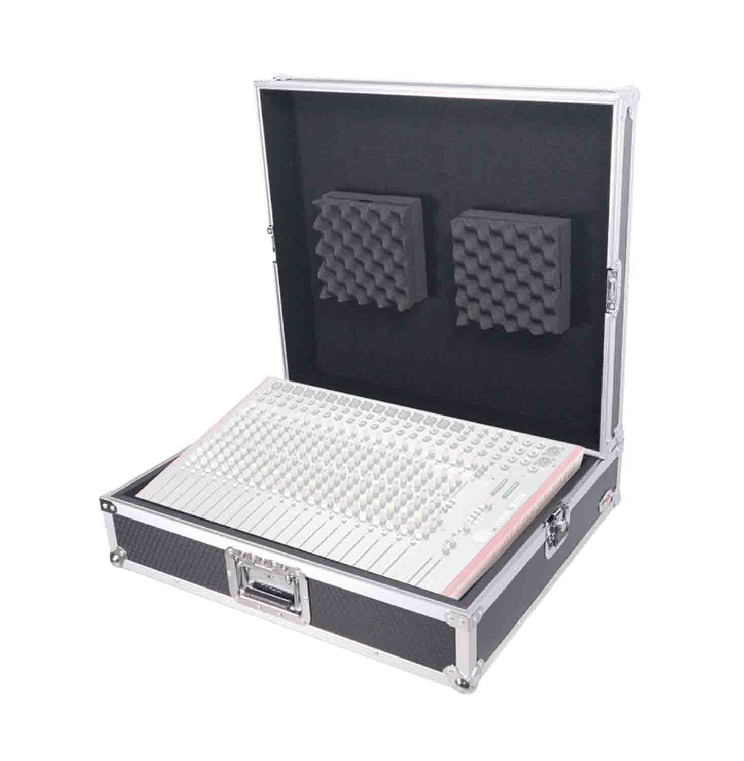 ProX XS-UMIX2620 Universal 26" x 20" Mixer Road Case with Pluck Foam - Hollywood DJ