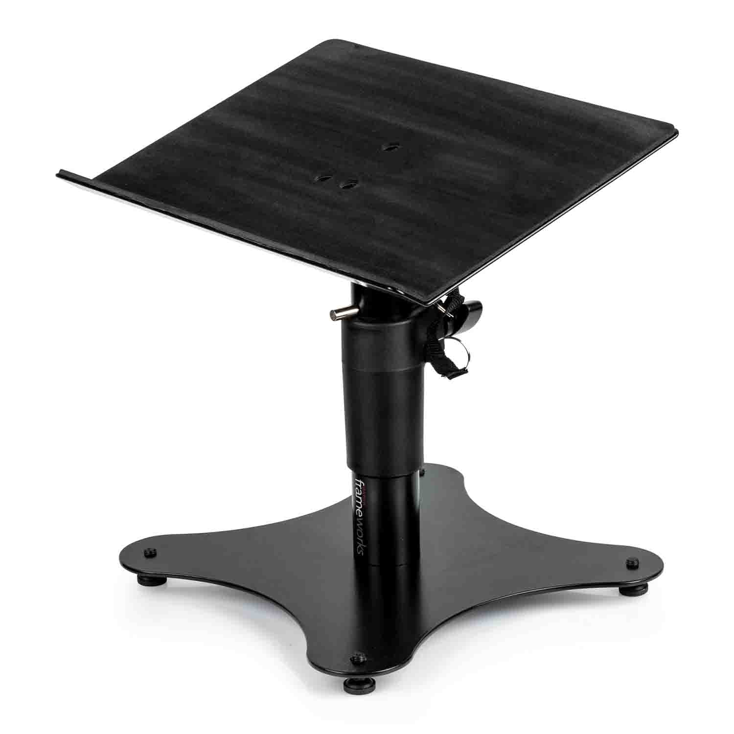 Gator Frameworks GFWLAPTOP2000 Universal Laptop Stand - Desktop Stand with Adjustable Height - Hollywood DJ