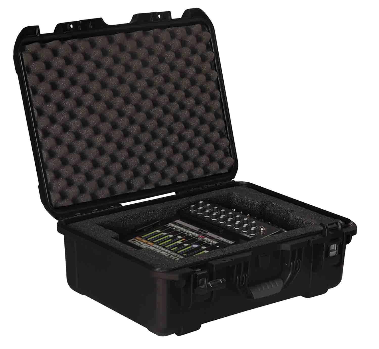Gator Cases GMIX-DL1608-WP Molded DJ Case for Mackie DL1608 Mixing Console - Black - Hollywood DJ