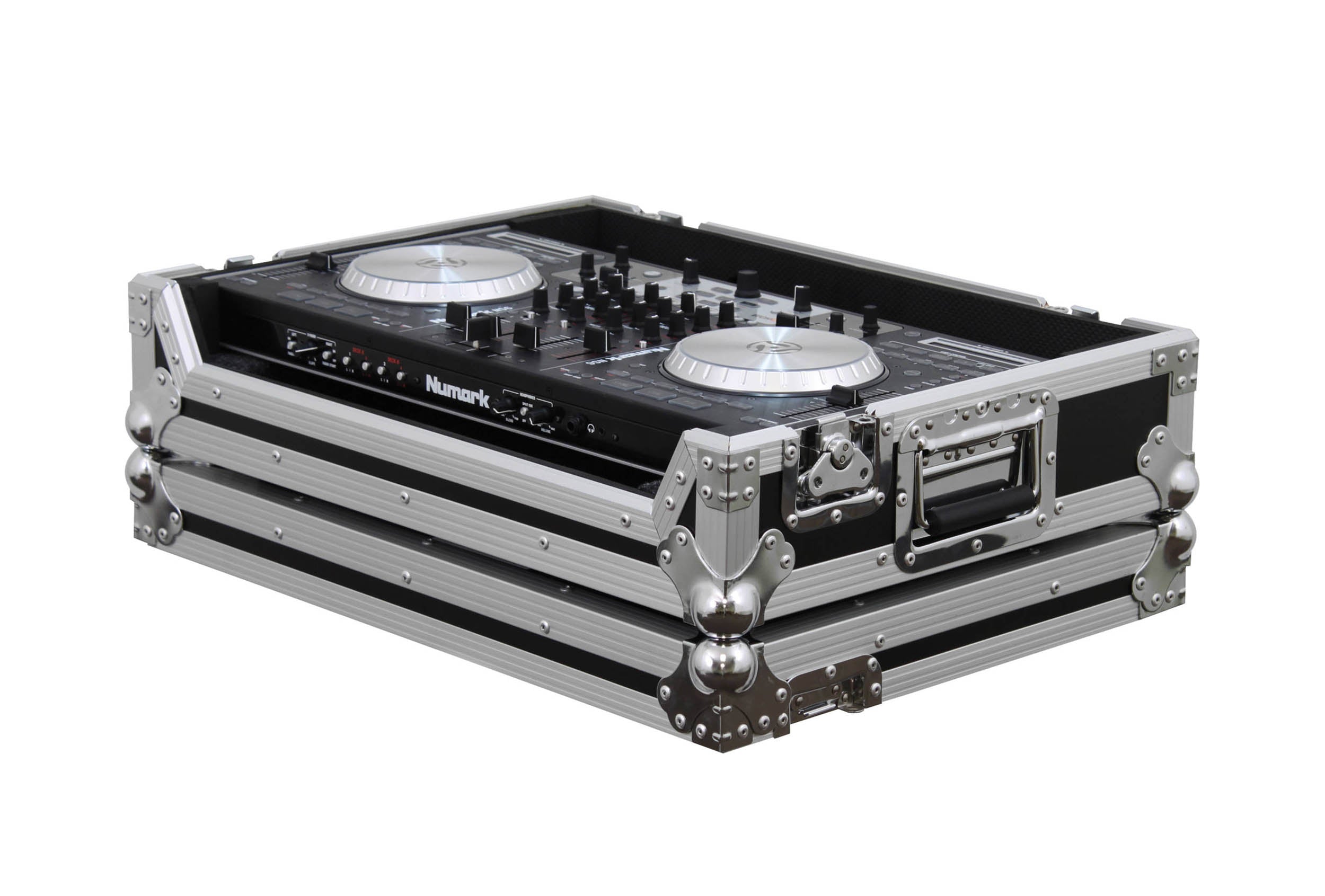 Odyssey FRNS6 Numark NS6 DJ MIDI Controller Flight Case in Black and C