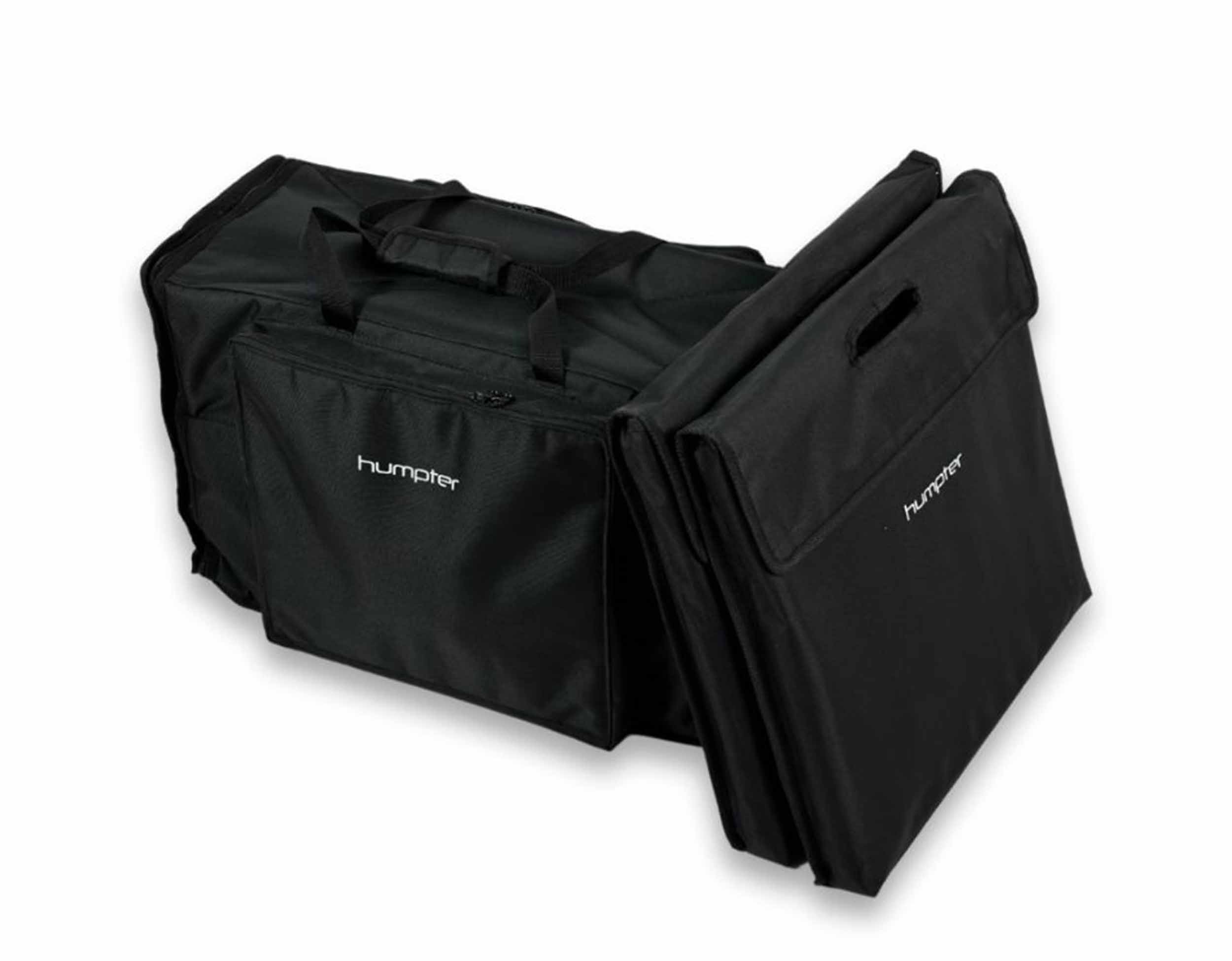 ProX XFH-MHSTANDX2BL Humpter Adjustable Lighting and DJ Stands with Carrying Bags - Pair of Black by ProX Cases