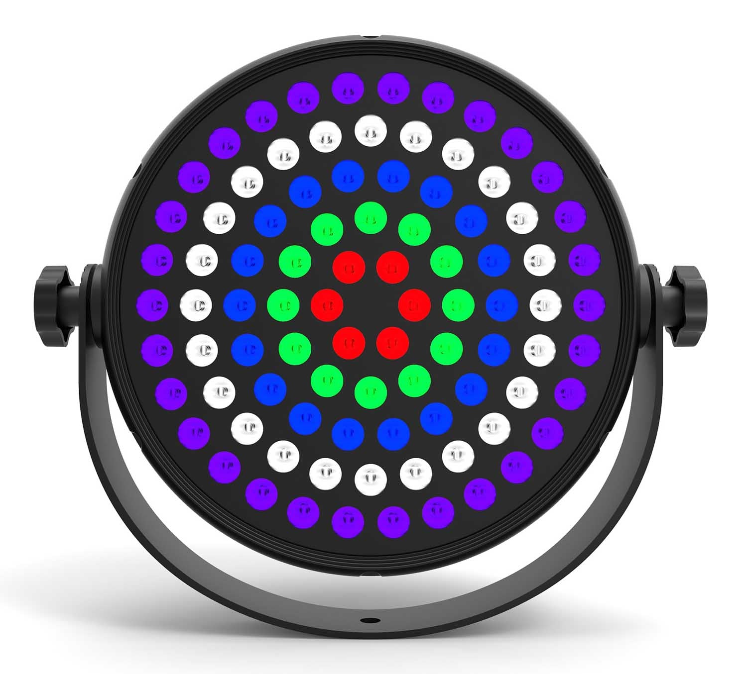 JMAZ JZ1019 LEDs Wash Light HALO Q4 WASH, 180w LED Wash Fixture With 90 Quad (RGBW) LEDs - Hollywood DJ