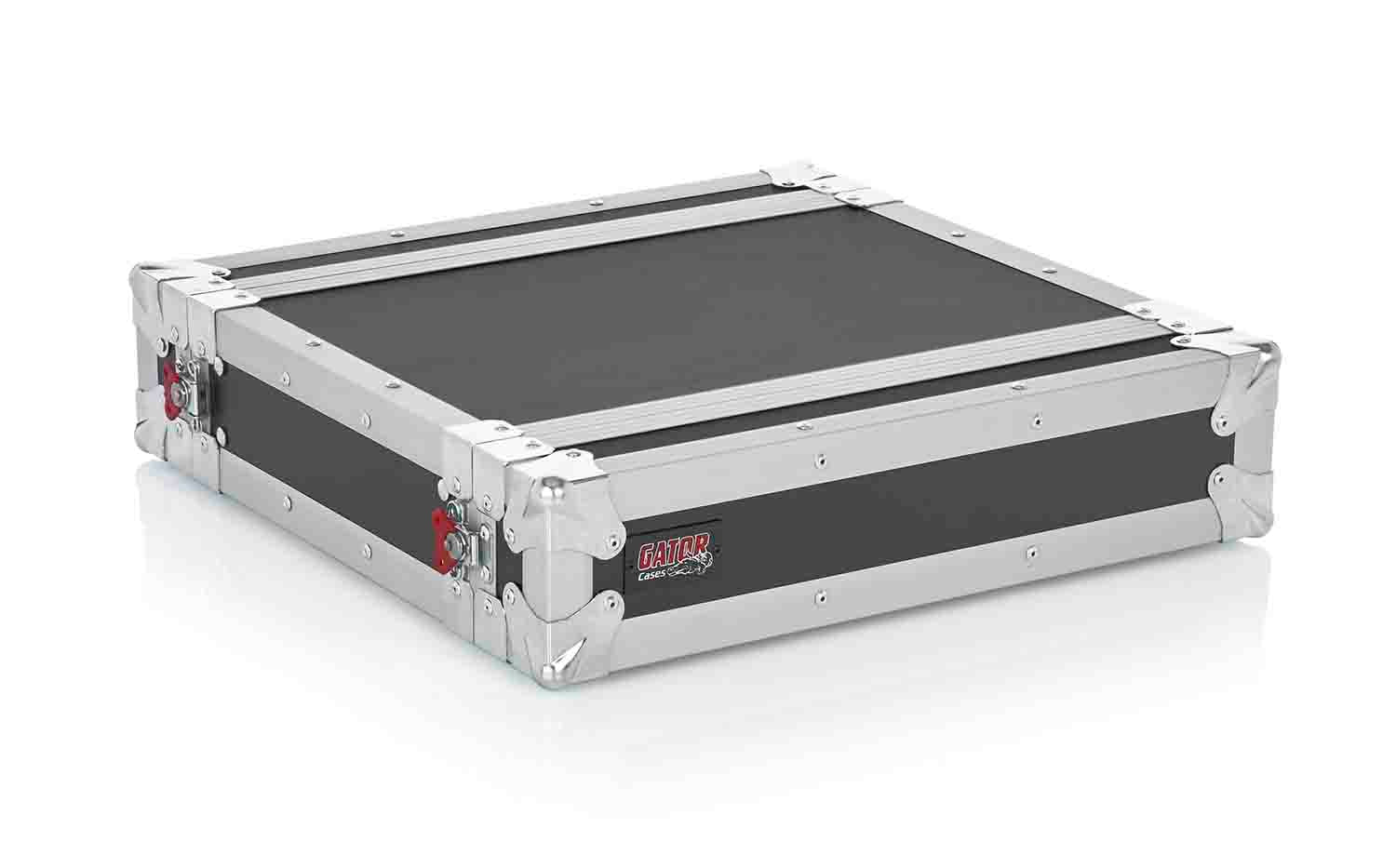Gator Cases G-TOUR EFX2, 2U Shallow Road Rack Case - Hollywood DJ