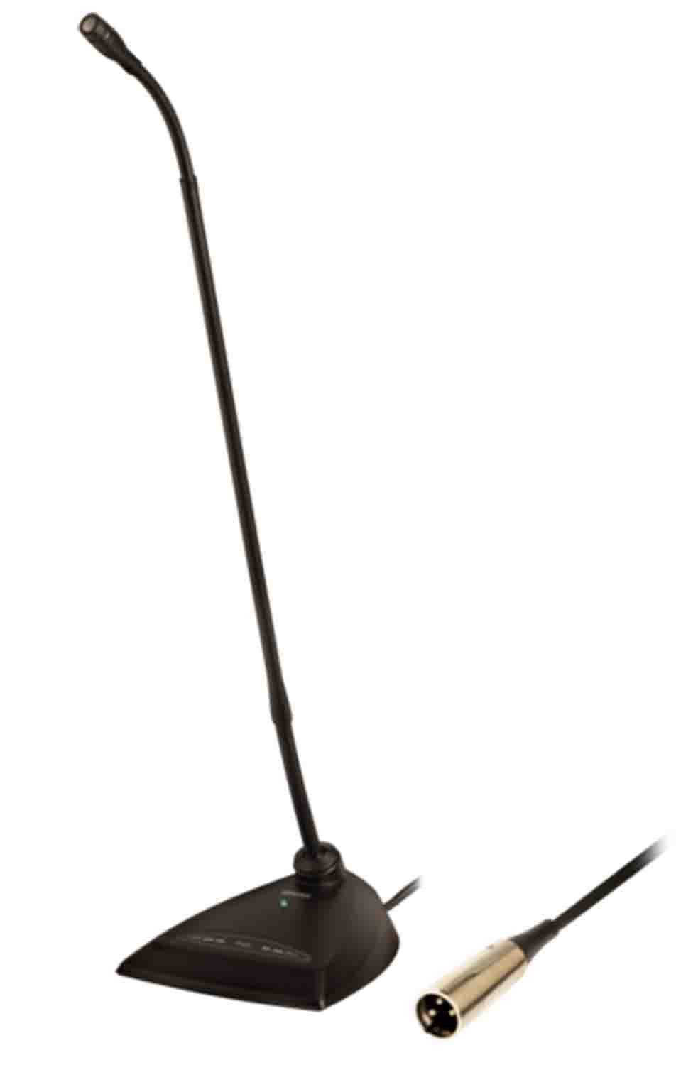 Shure MX418S Microflex Standard Gooseneck Microphone - Hollywood DJ