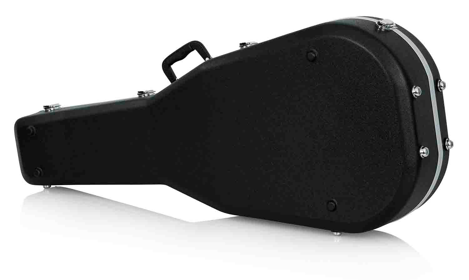 Gator Cases GC-DREAD Deluxe Molded Guitar Case for Dreadnought Guitar - Hollywood DJ