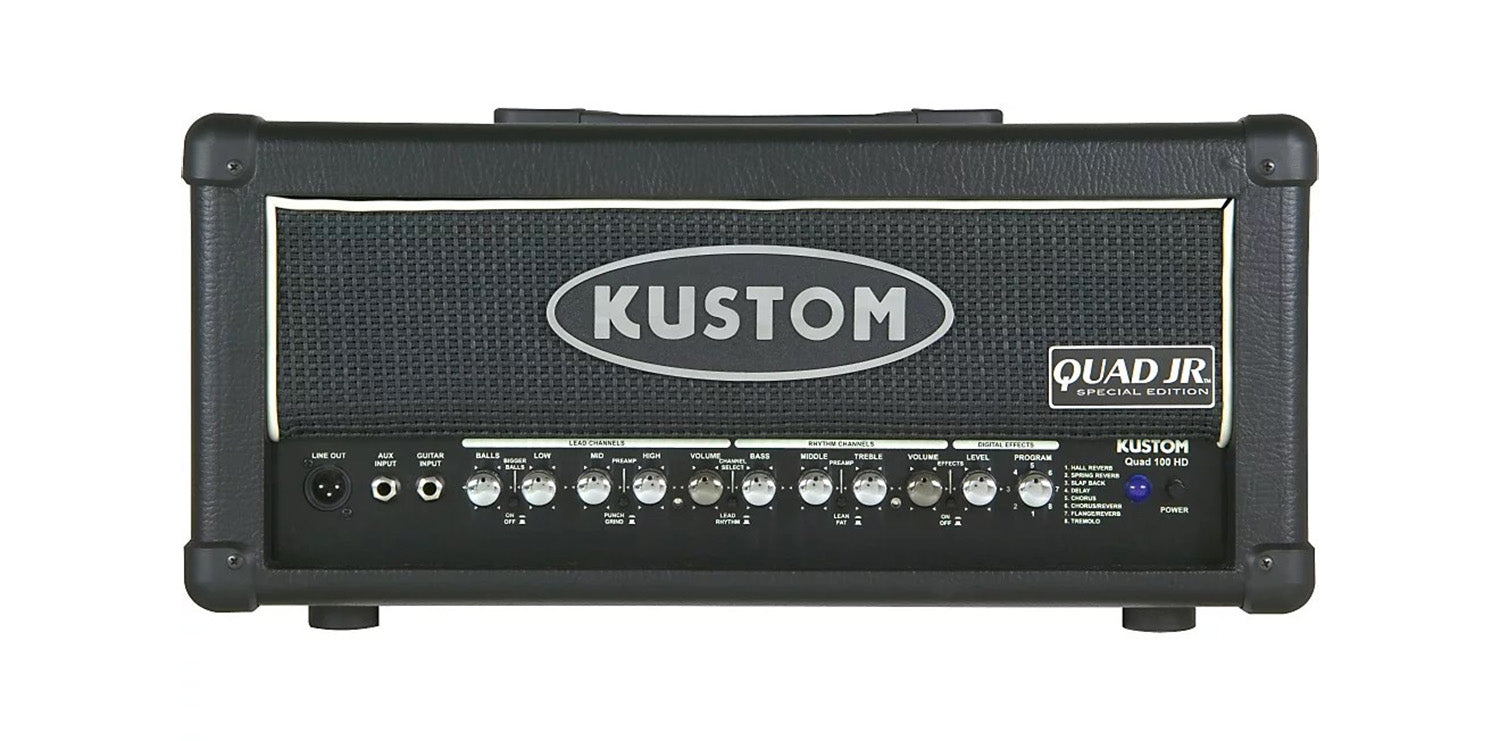 Kustom QUAD JR. 100W Half Stack Guitar Amplifier - Hollywood DJ