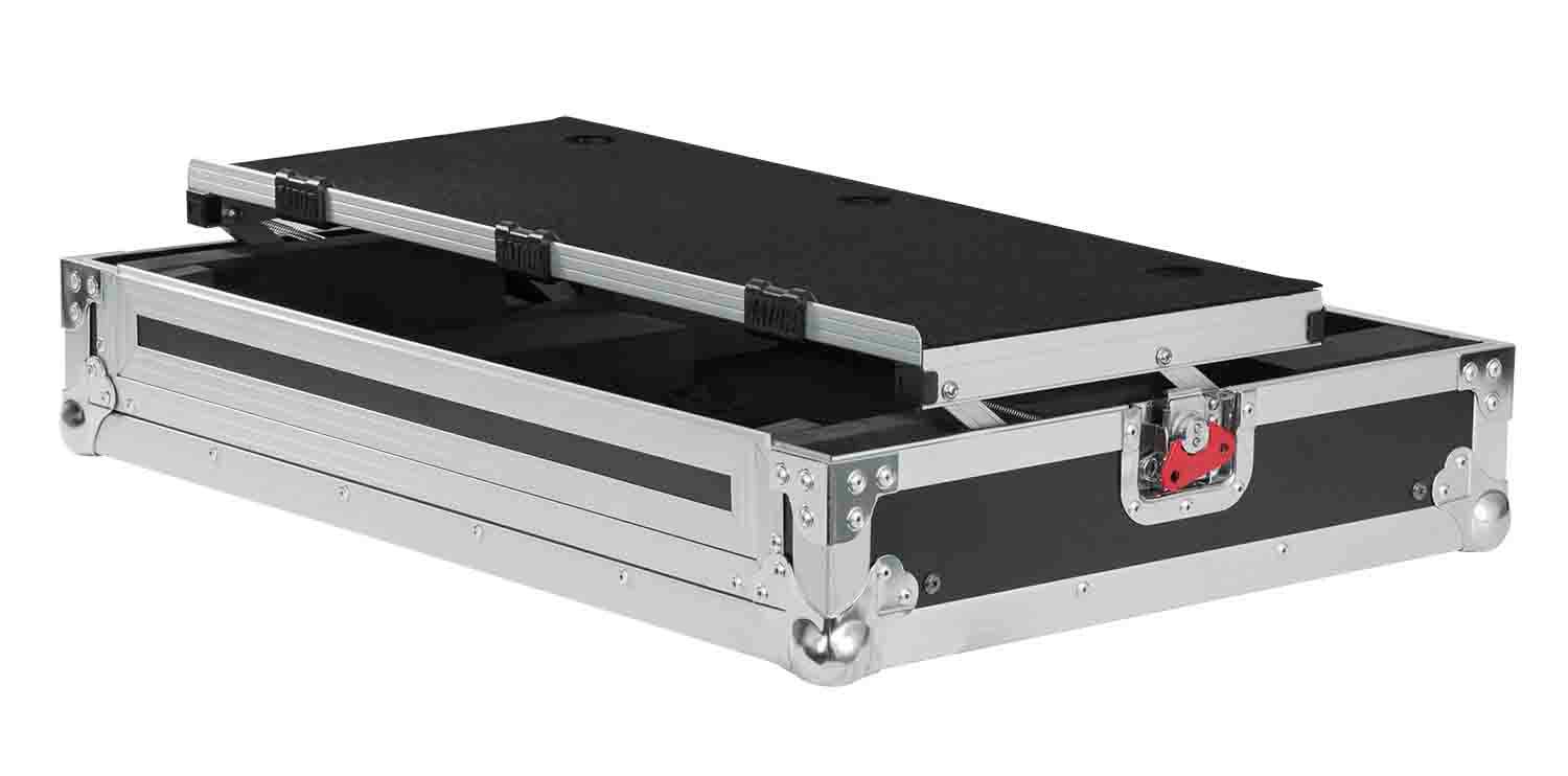 Gator Cases G-TOURDSPUNICNTLB Road Case for Medium Sized DJ Controllers with Sliding Laptop Platform - Hollywood DJ