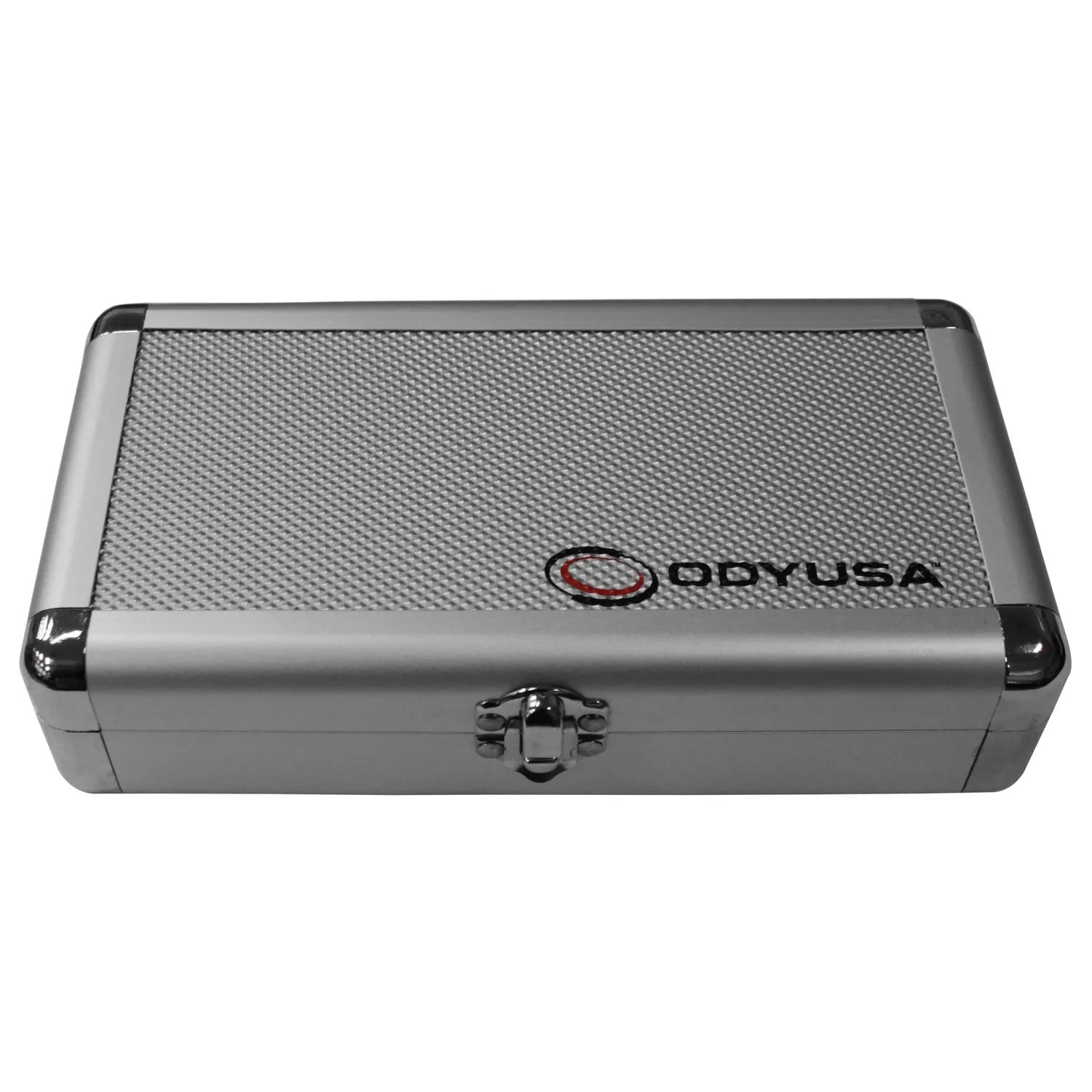 Odyssey KCC4PR2SD, KROM Series Silver Diamond PRO2 Case For Four Turntable Needle Cartridges - Hollywood DJ