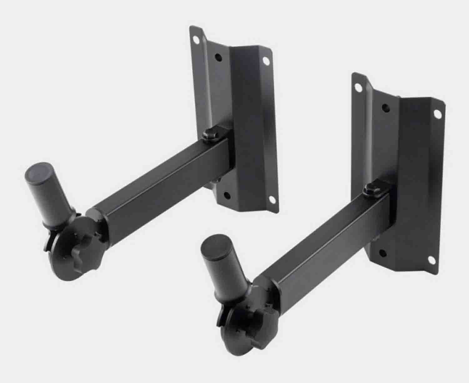 OnStage SS7322B Adjustable Wall-Mount Speaker Brackets - Hollywood DJ