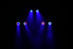 JMAZ JZ3017 280w LED Moving Head Wash PIXL TRON 740Z With Zoom (6°-60°) and 7 Quad (RGBW) 40w LEDs, LED Ring - Hollywood DJ