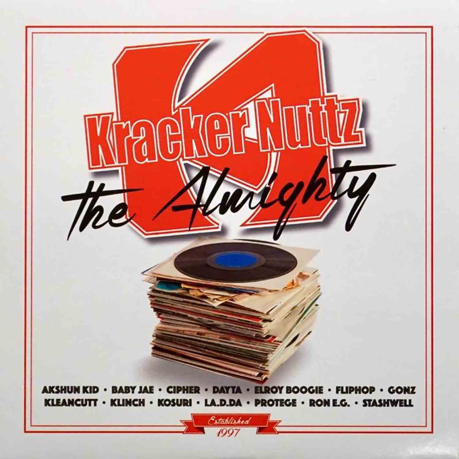Texas Scratch League Kracker Nuttz The Almighty - 7" Clear Vinyl - Hollywood DJ