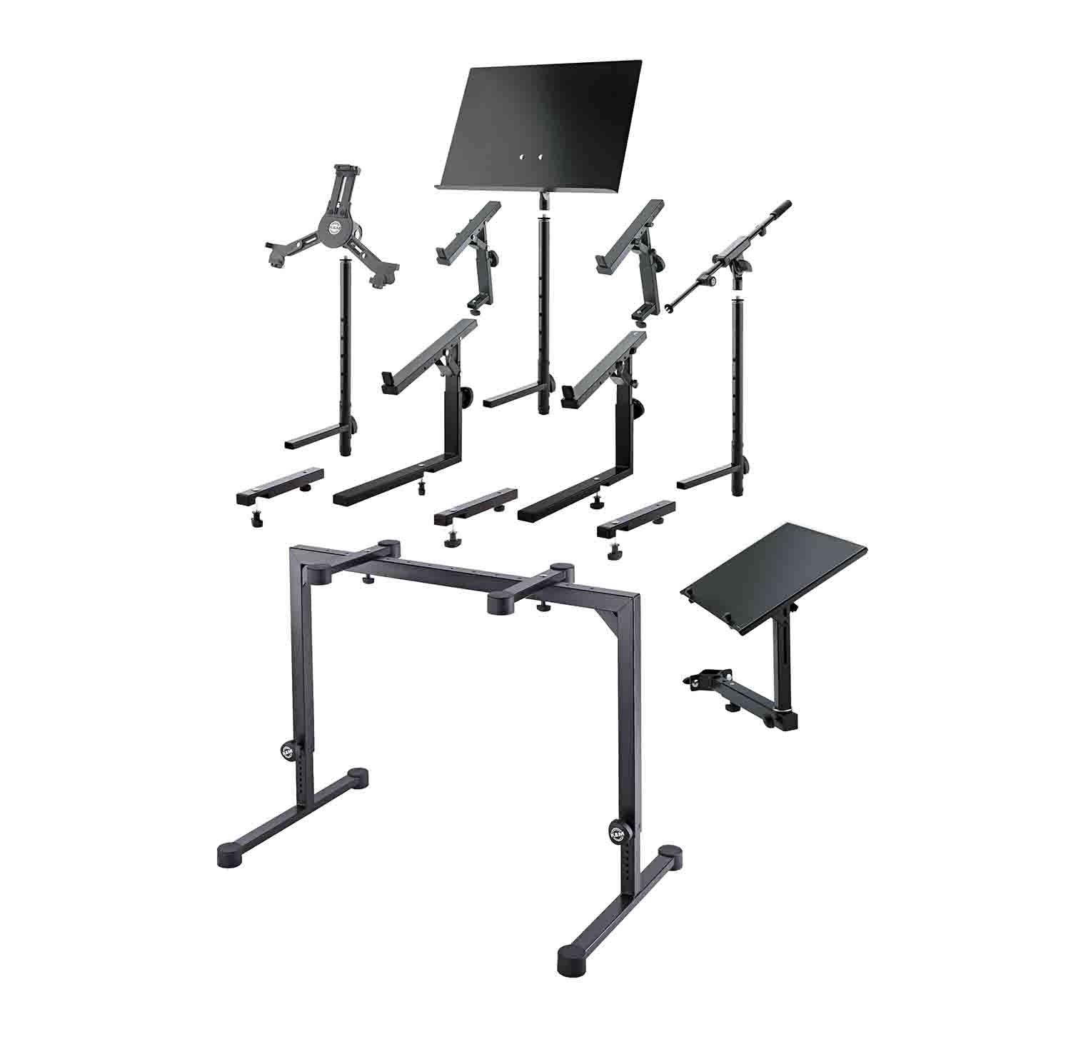 K&M 18810 Table-Style Keyboard Stand - Omega - Hollywood DJ