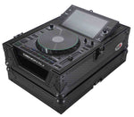 ProX XS-CDBL, DJ Flight Case for Large Format CD-Media Player - Black - Hollywood DJ