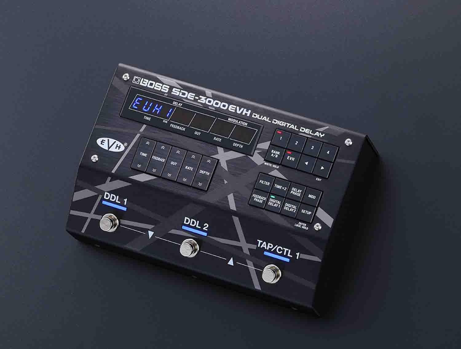 Open Box: Boss SDE-3000EVH Dual Digital Delay Pedal - Hollywood DJ