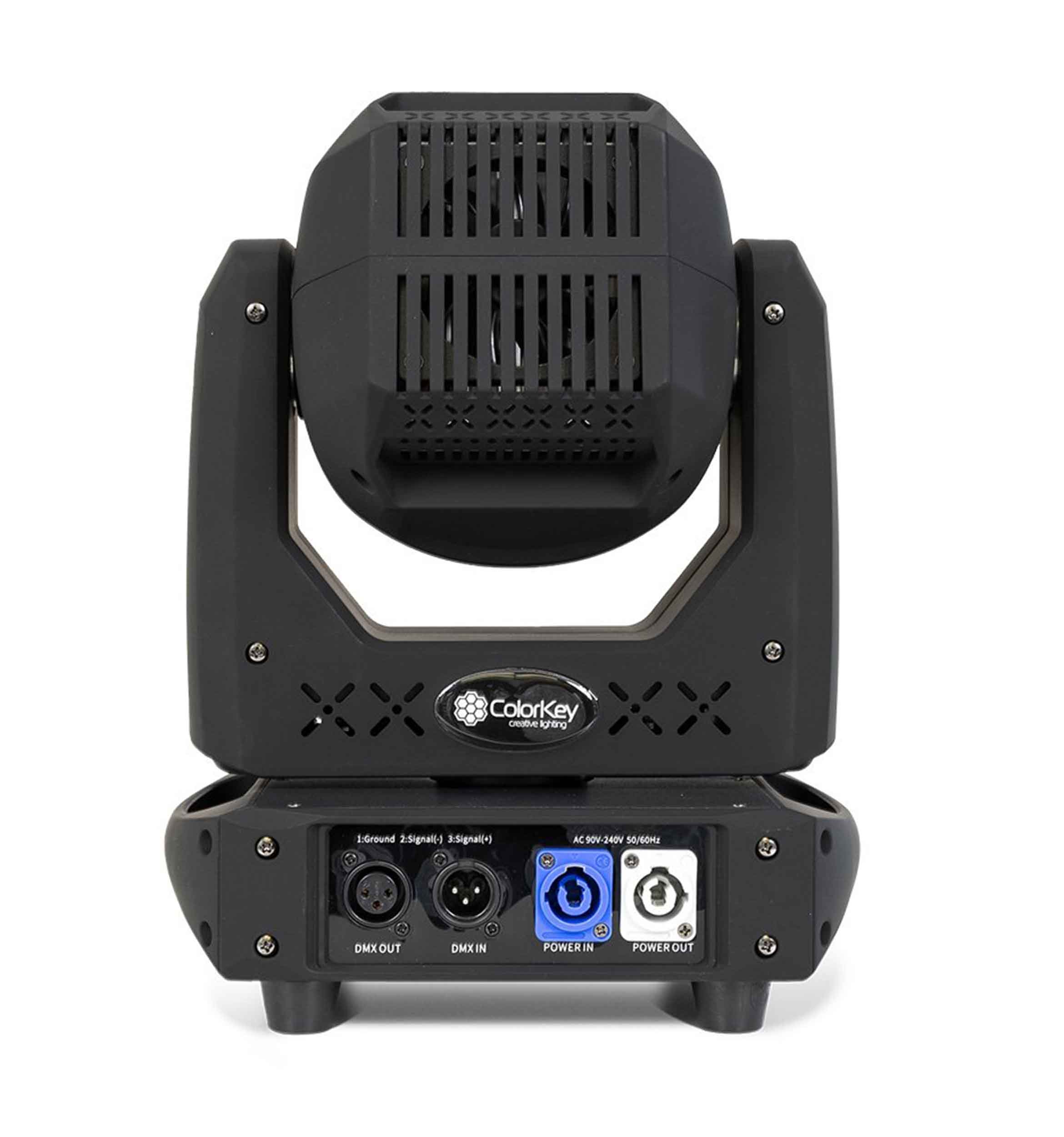 Colorkey CKU-5052 Mover Spot 150 LED Moving Head Fixture ColorKey