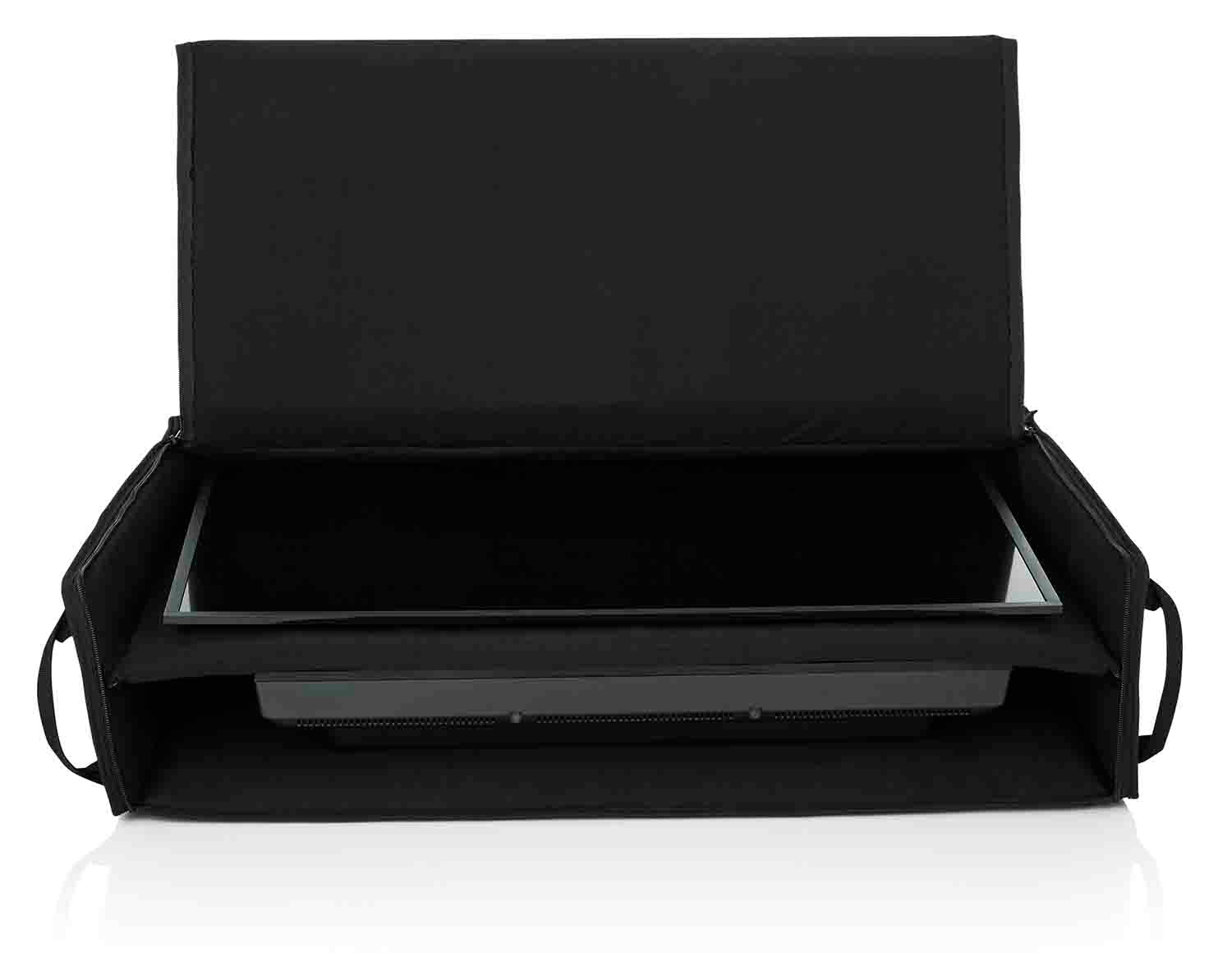 Gator Cases G-LCD-TOTE-LGX2 Padded Nylon Carry DJ Bag for 2 LCD Screens - Hollywood DJ