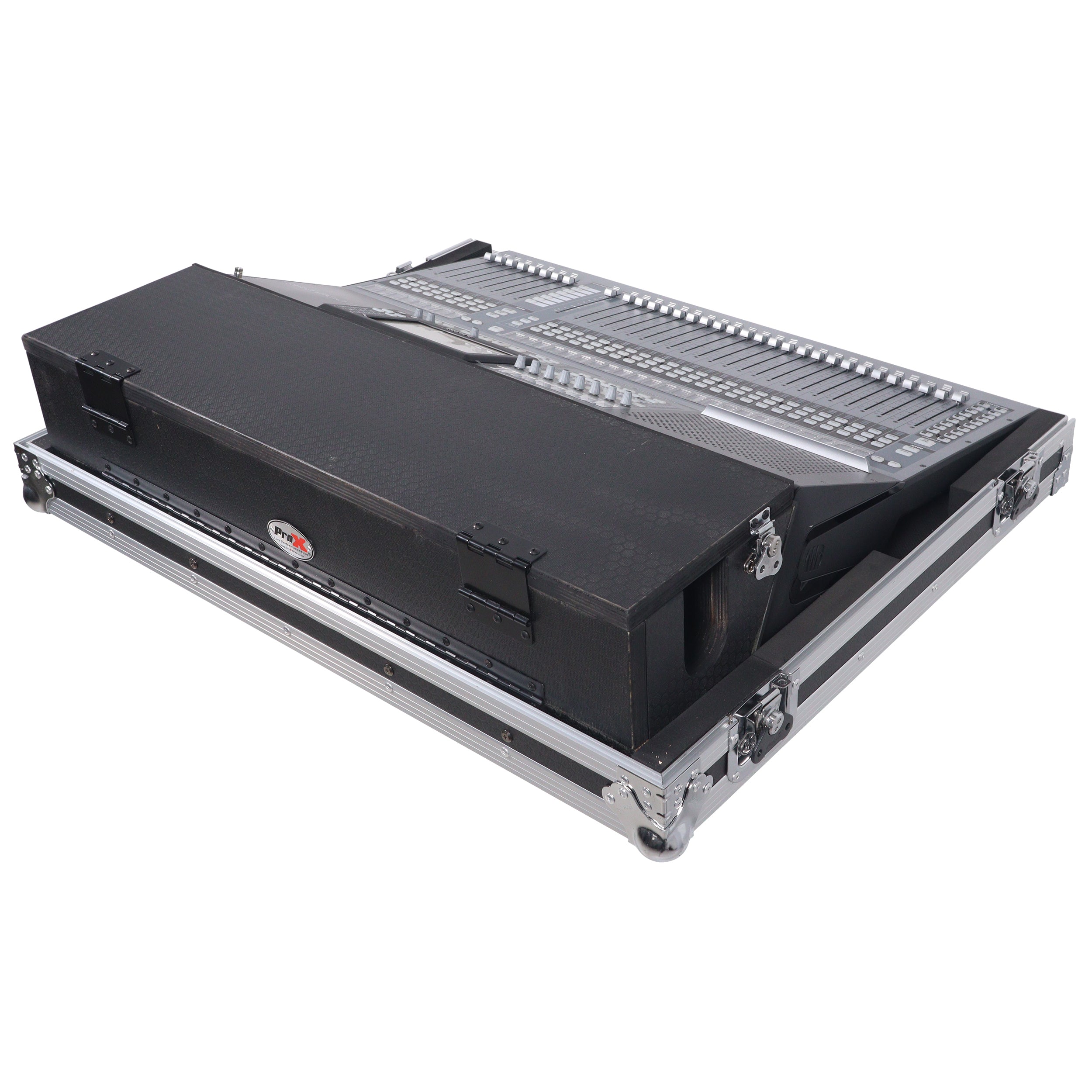 ProX XS-PRE32S64S DHW, ATA Digital Audio Mixer Flight Case for PreSonus STUDIOLIVE 64S 32S 32 Console with Doghouse and Caster wheels by ProX