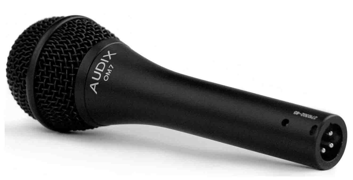 Audix OM7 Handheld Hypercardioid Dynamic Microphone - Hollywood DJ