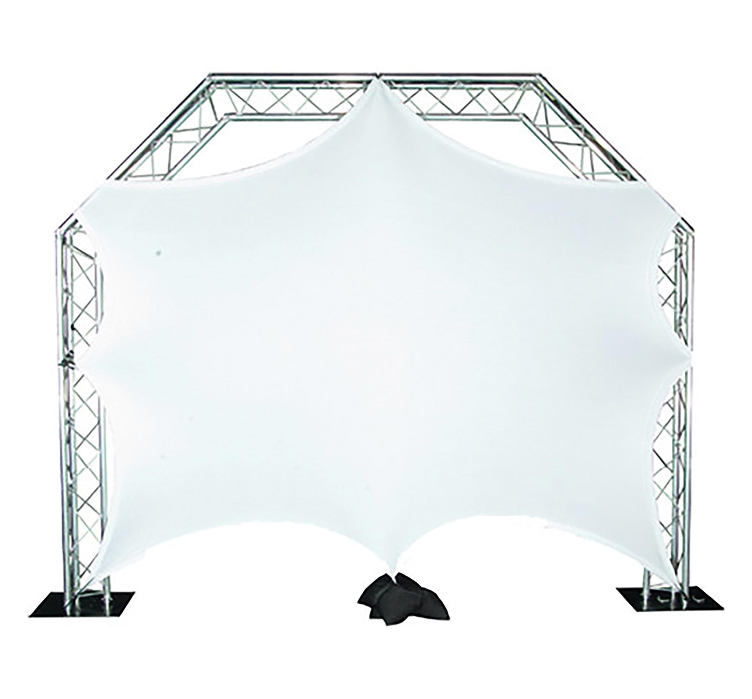 Global Truss GLOBAL SCREEN, Lycra Video Screen - Hollywood DJ