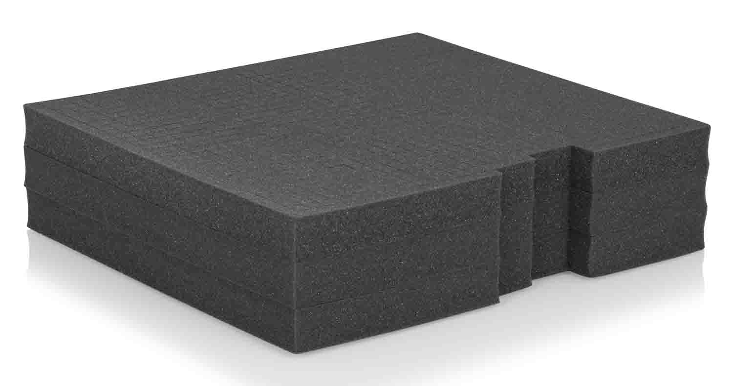 Gator Cases GRW-DRWFOAM-3 Replacement Diced Foam Block for GRW-DRWF3 - Hollywood DJ